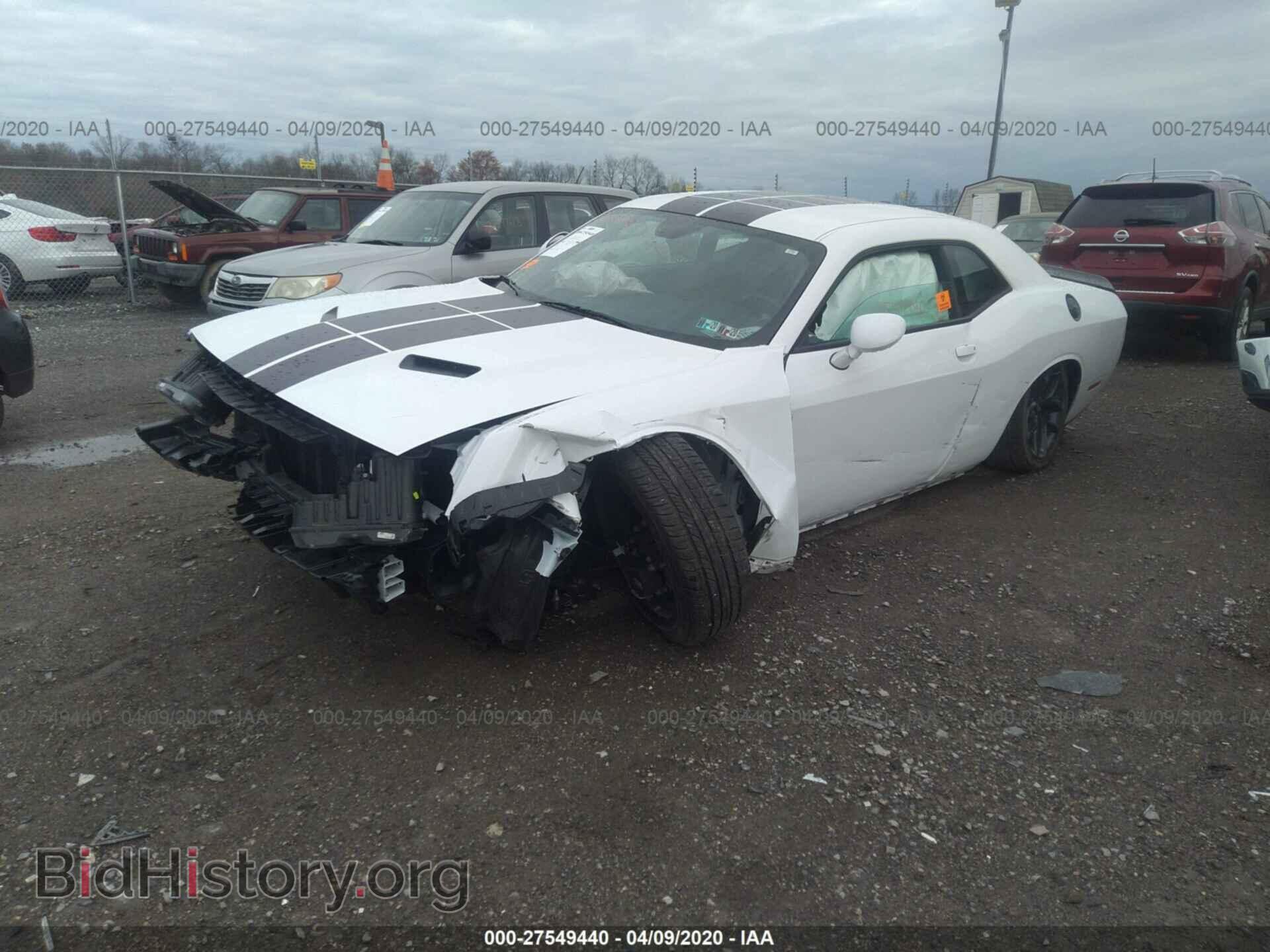 2019 DODGE CHALLENGER - VIN: 2C3CDZAG0KH667316 - Фото 2
