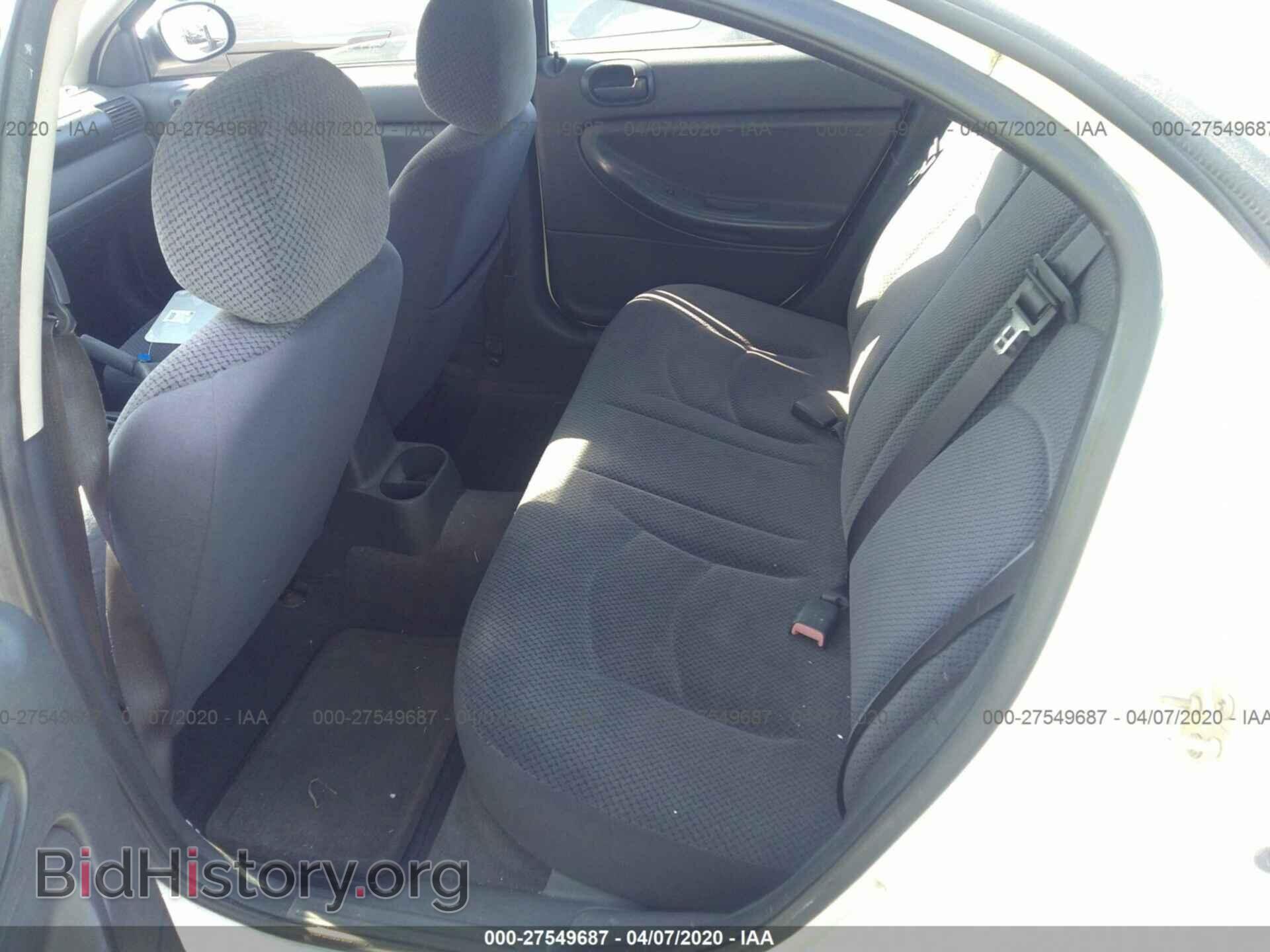 2004 CHRYSLER SEBRING - VIN: 1C3EL46X24N303674 - Фото 8
