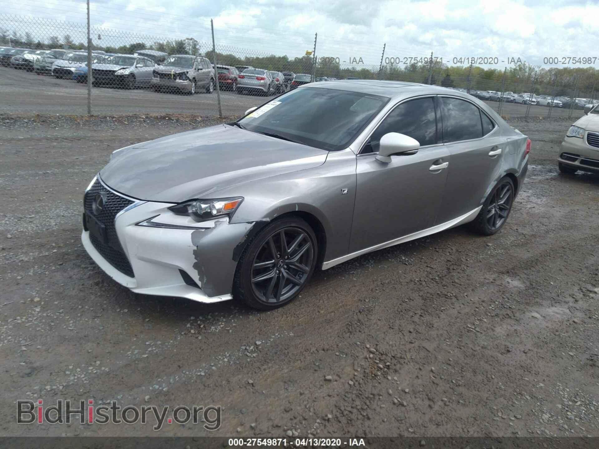 2016 LEXUS IS - VIN: JTHCE1D29G5011722 - Фото 2