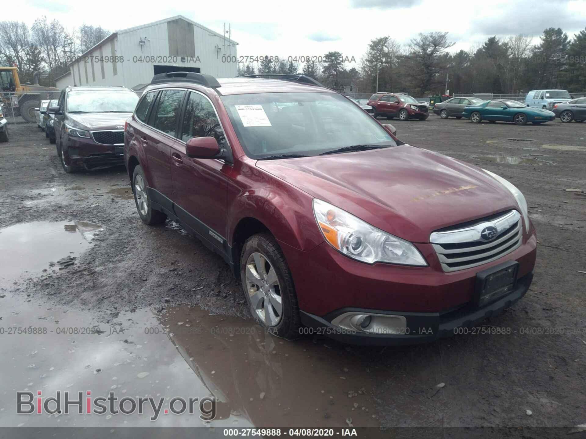 Фотография 4S4BRBAC4C3252139 - SUBARU OUTBACK 2012