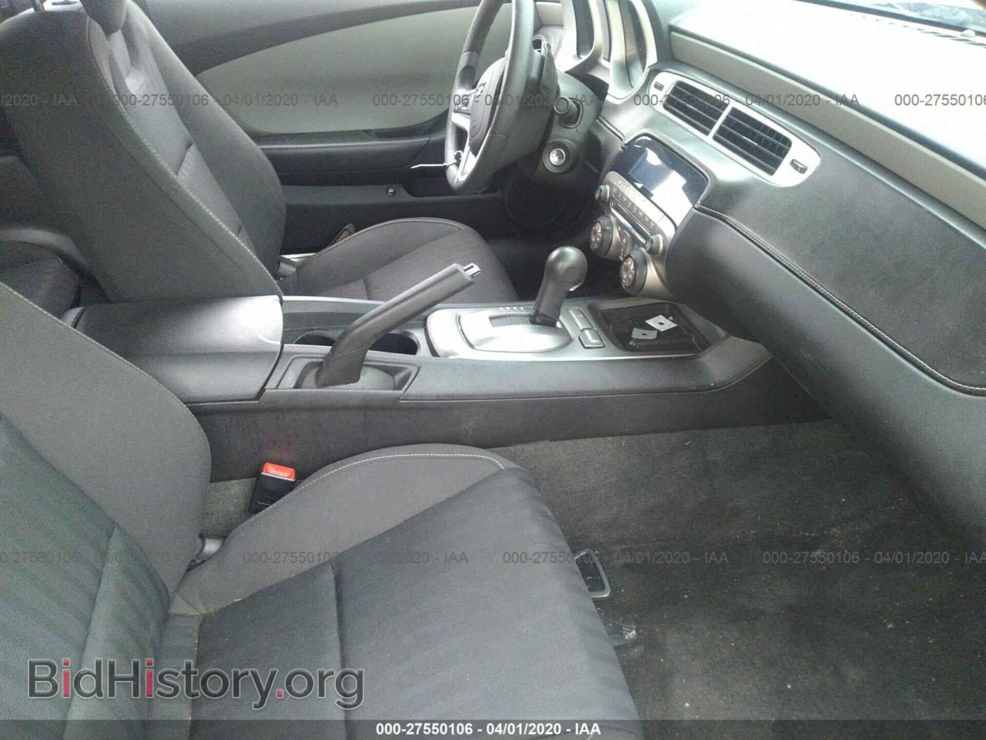 2012 CHEVROLET CAMARO - VIN: 2G1FA1E38C9146083 - Фото 5