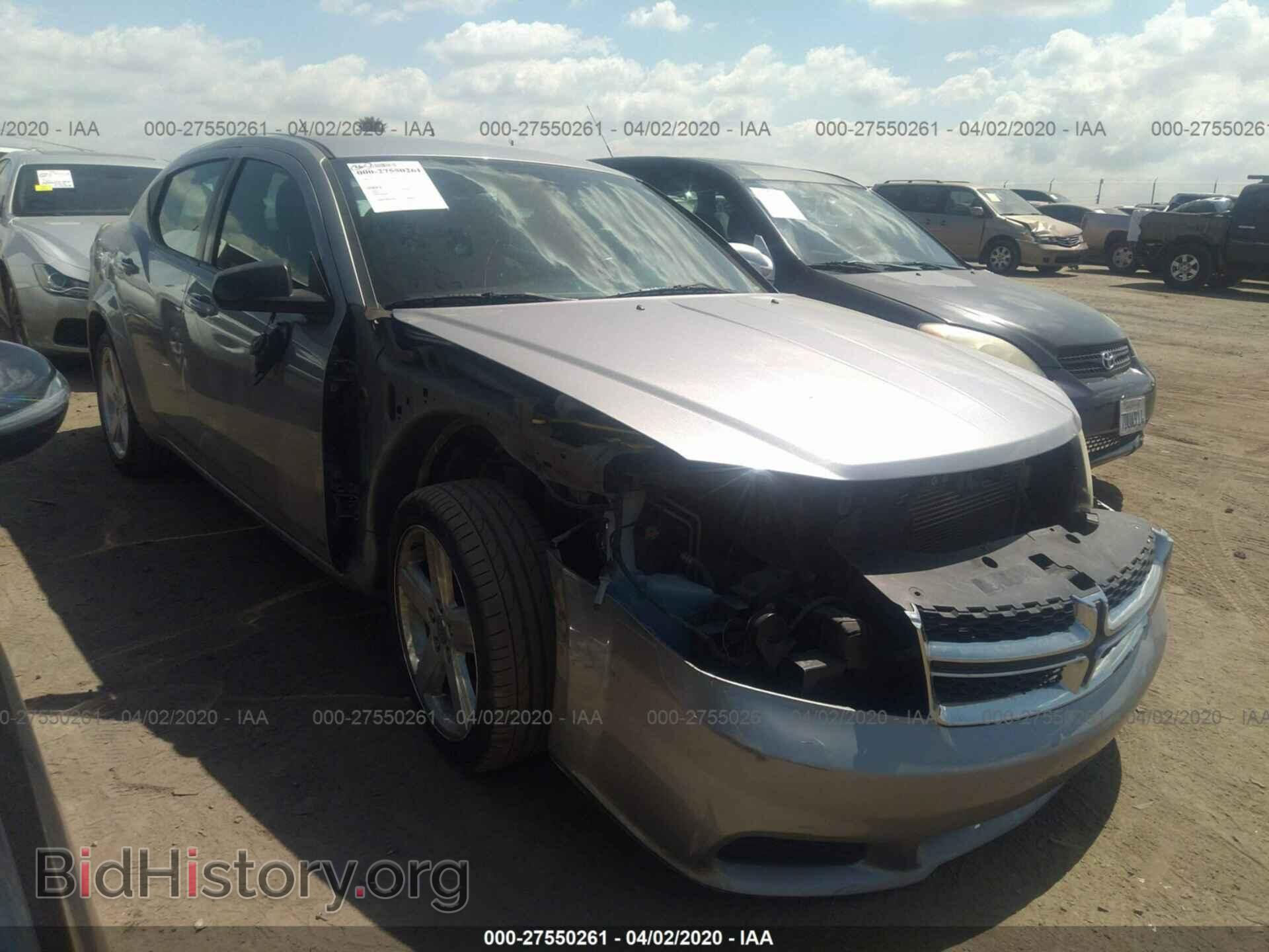 Фотография 1C3CDZAB7DN664847 - DODGE AVENGER 2013