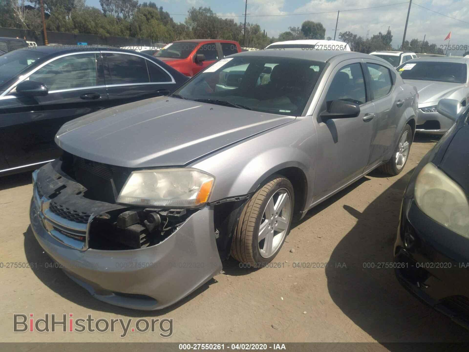 2013 DODGE AVENGER - VIN: 1C3CDZAB7DN664847 - Фото 2