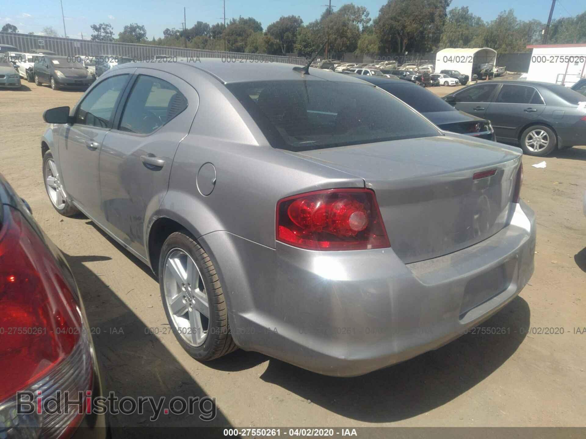 2013 DODGE AVENGER - VIN: 1C3CDZAB7DN664847 - Фото 3