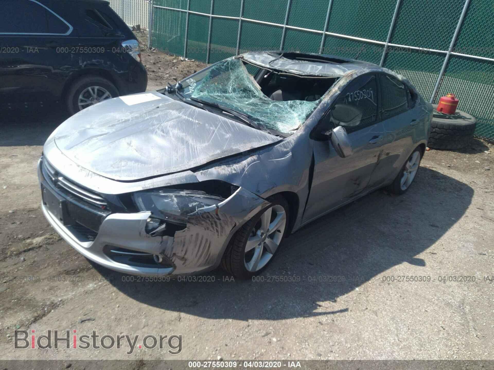 2015 DODGE DART - VIN: 1C3CDFEB6FD278308 - Фото 2