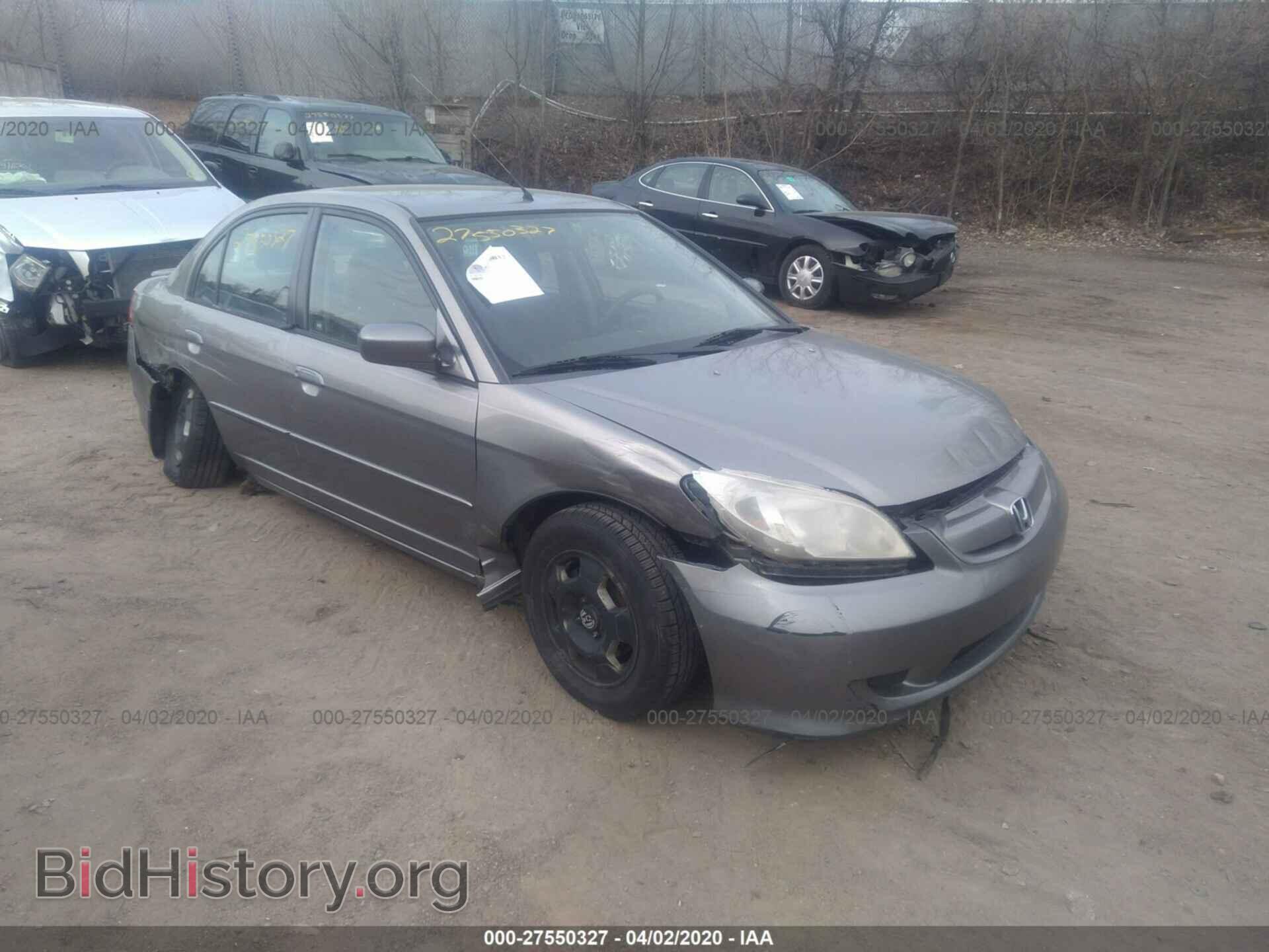 Photo JHMES96685S010723 - HONDA CIVIC 2005