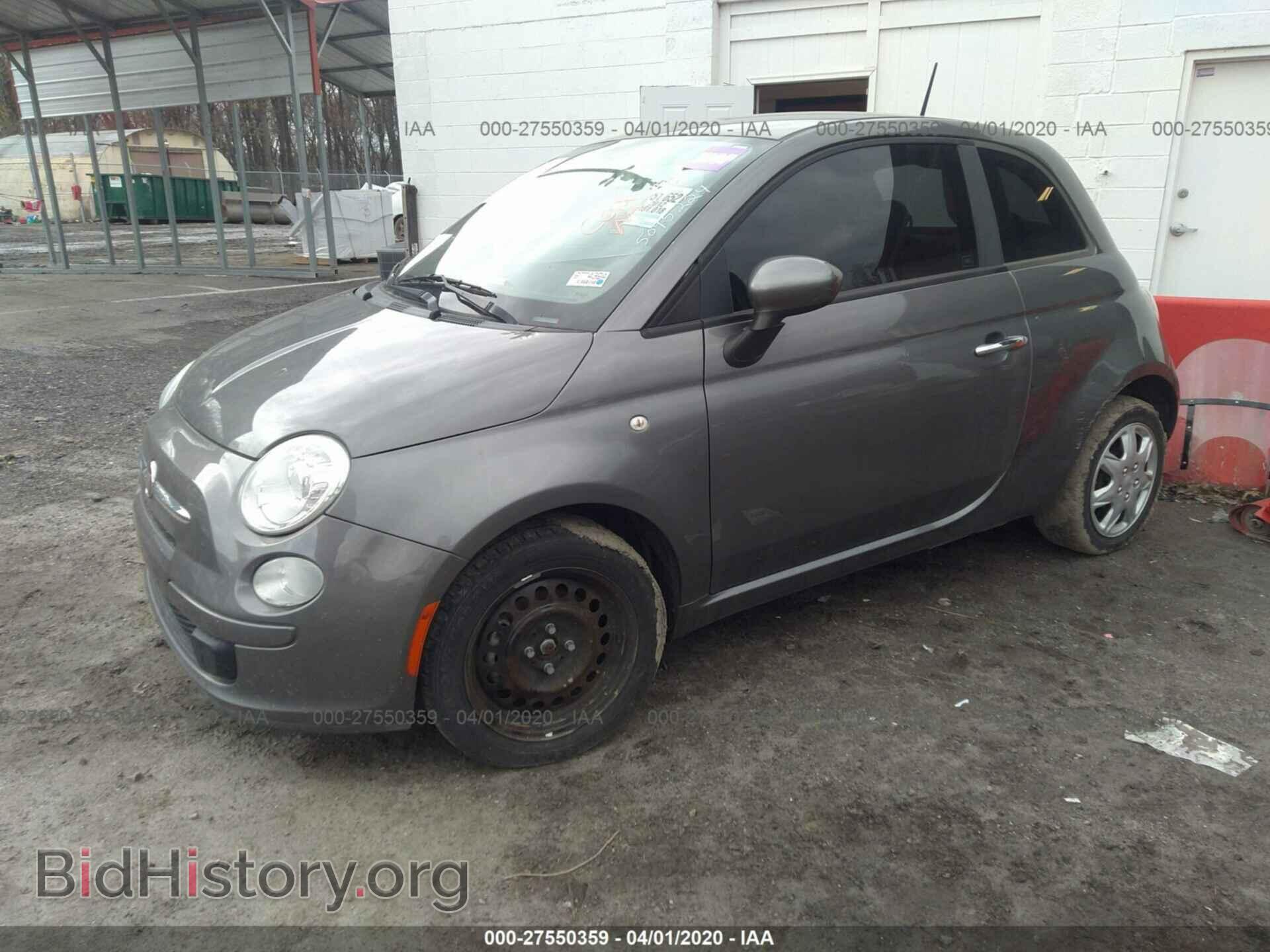 2012 FIAT 500 - VIN: 3C3CFFAR2CT228119 - Фото 2