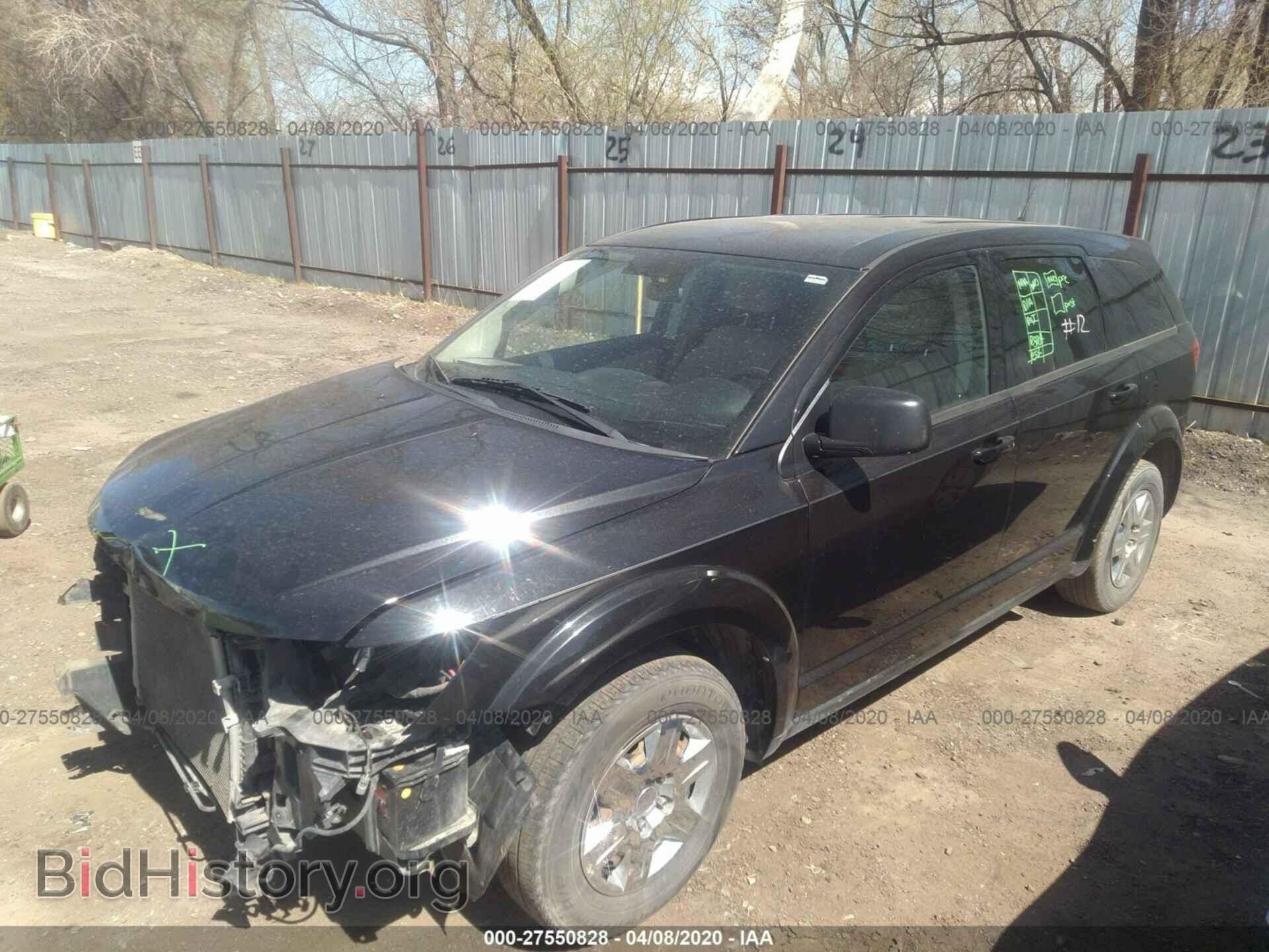 2012 DODGE JOURNEY - VIN: 3C4PDCAB3CT198813 - Фото 2