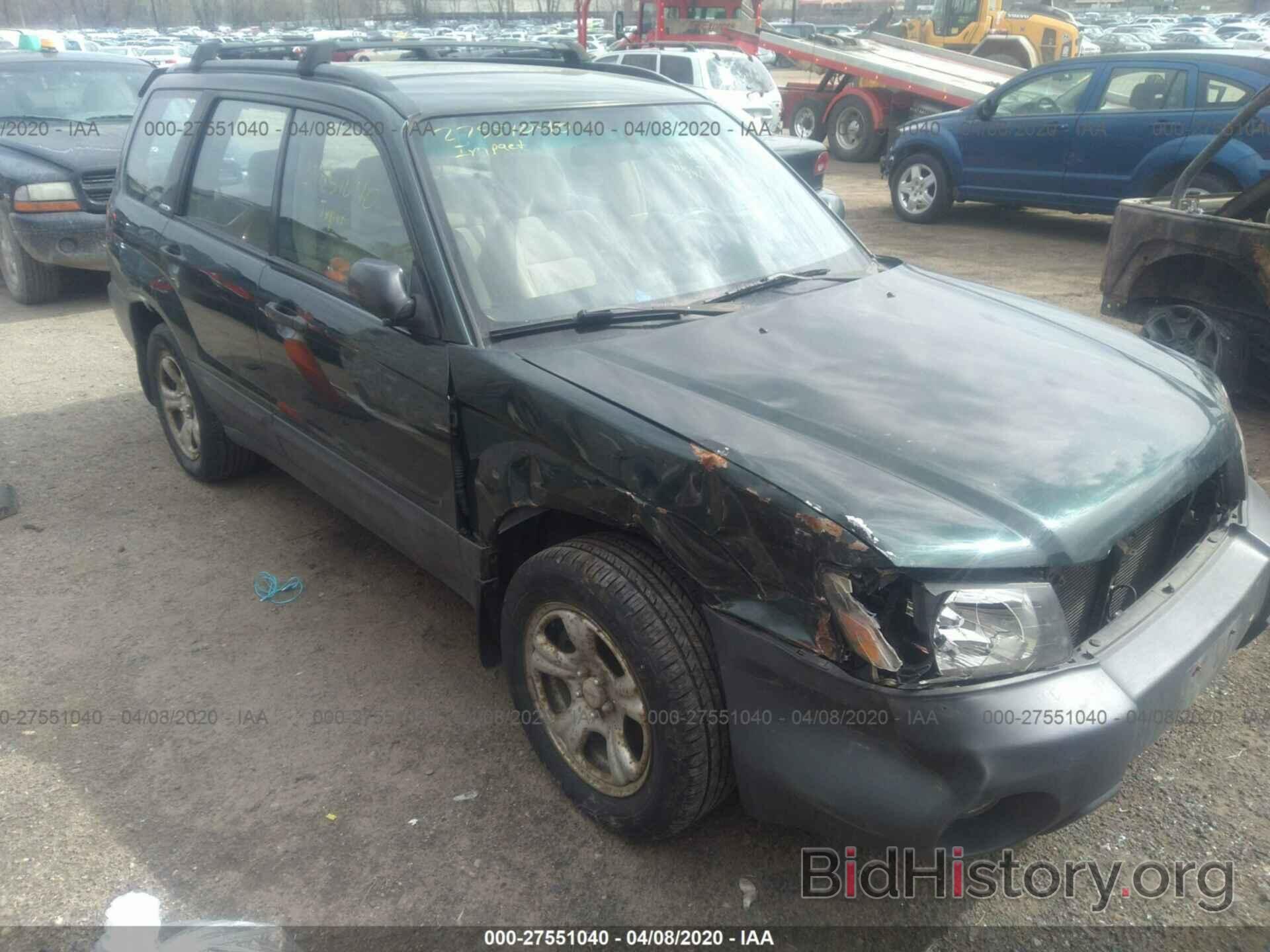 Photo JF1SG63603H735001 - SUBARU FORESTER 2003