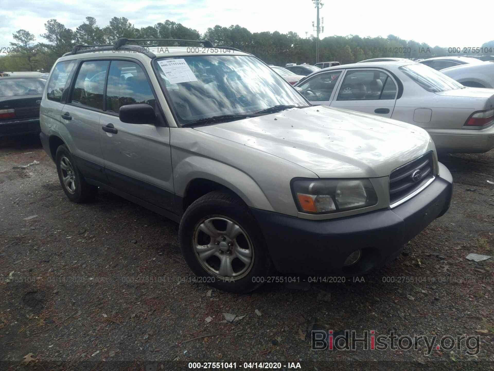 Photo JF1SG63625H732717 - SUBARU FORESTER 2005