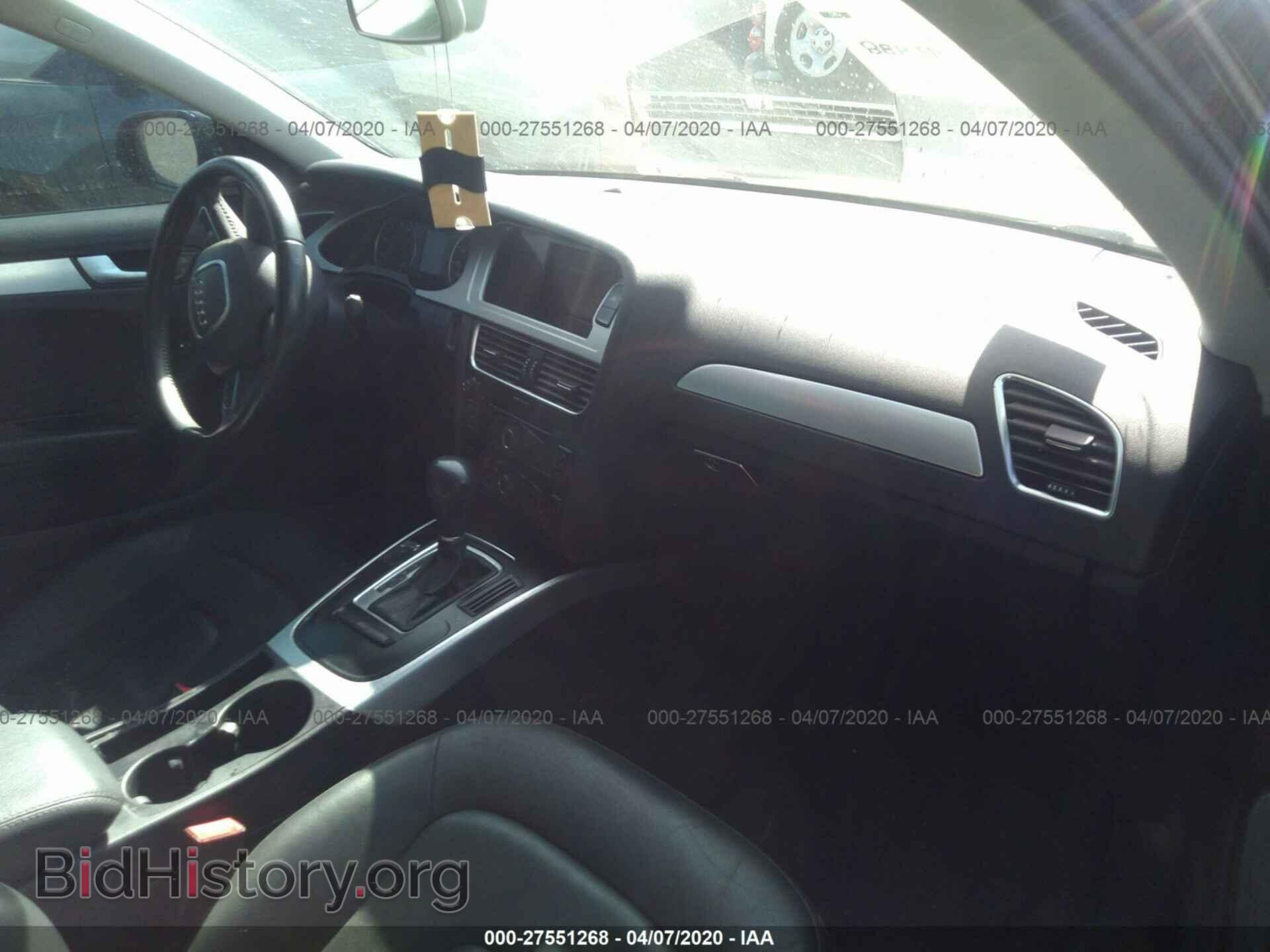 2012 AUDI A4 - VIN: WAUAFAFL3CN012478 - Фото 5
