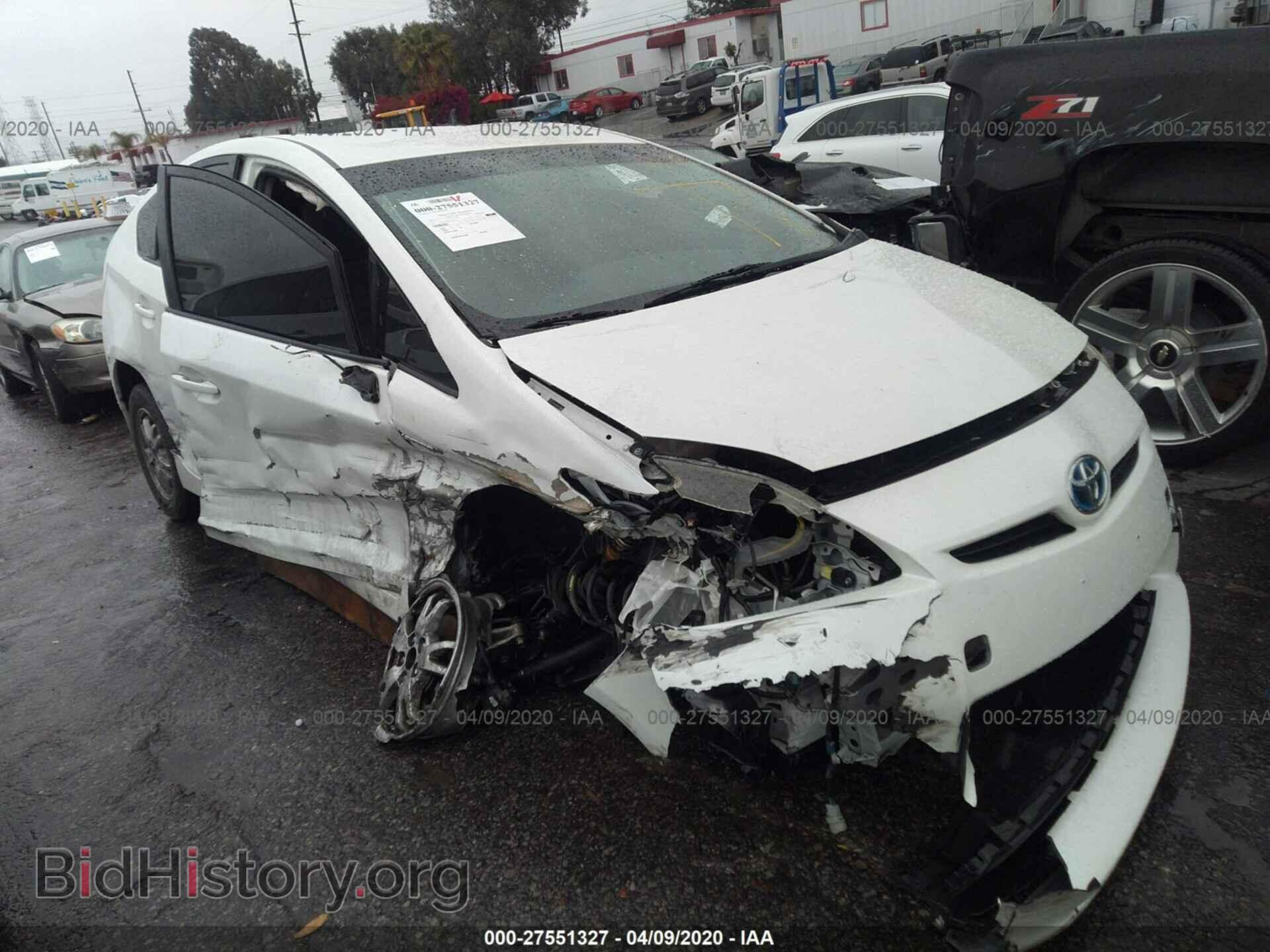 Фотография JTDKN3DU4B1378294 - TOYOTA PRIUS 2011