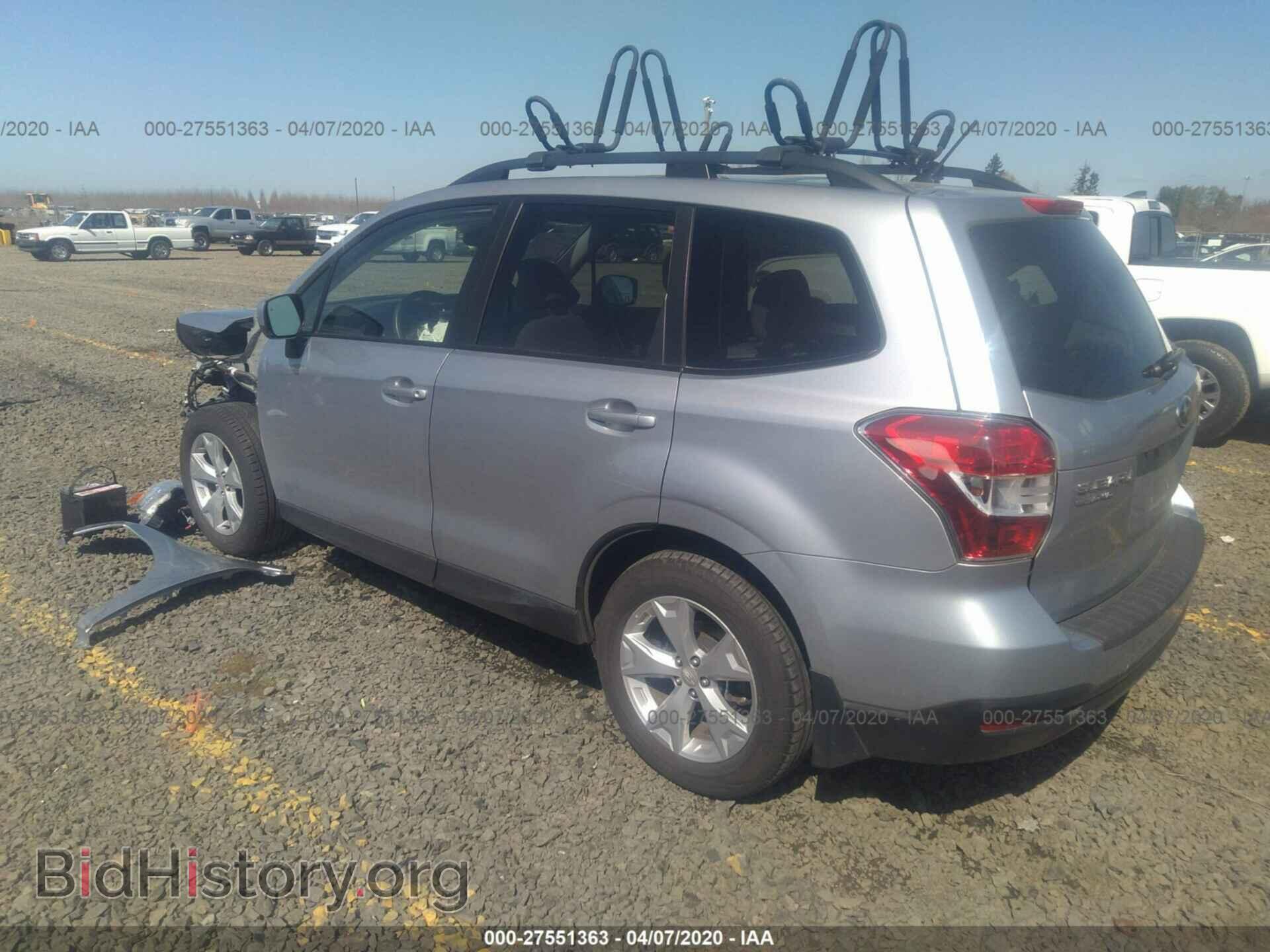 2015 SUBARU FORESTER - VIN: JF2SJAFC8FH440010 - Фото 3