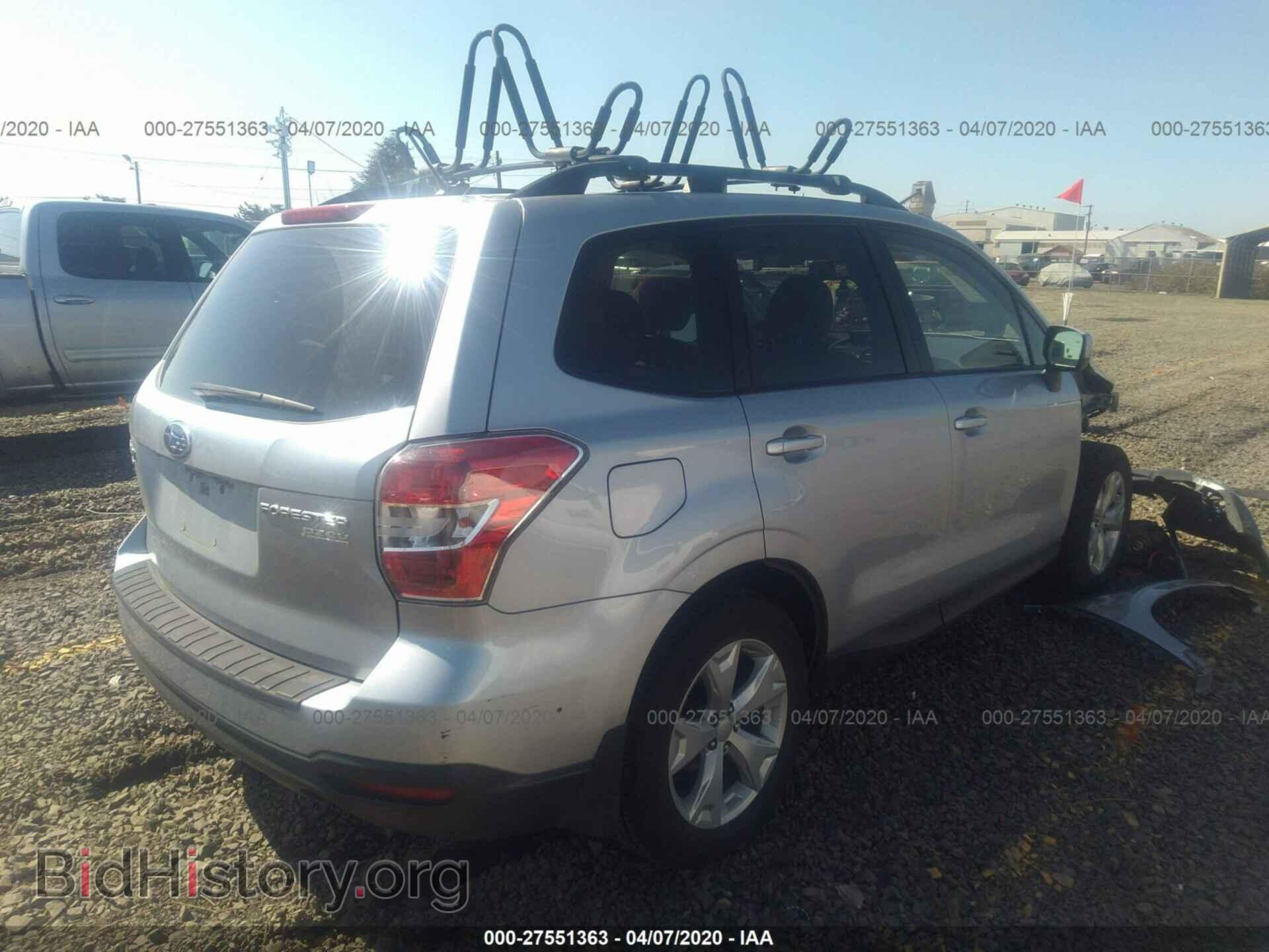 2015 SUBARU FORESTER - VIN: JF2SJAFC8FH440010 - Фото 4