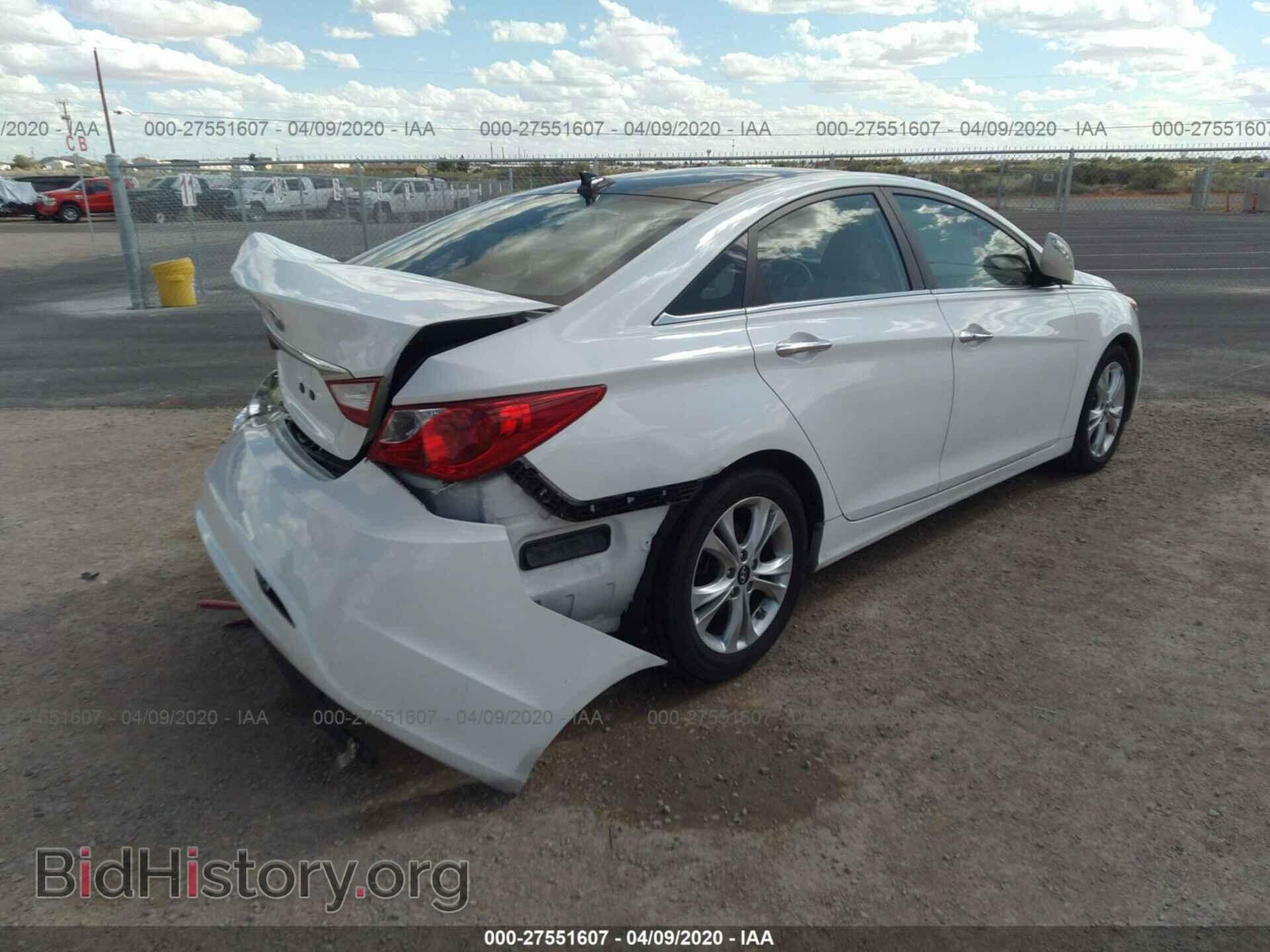 2012 HYUNDAI SONATA - VIN: 5NPEC4ACXCH434138 - Photo 4
