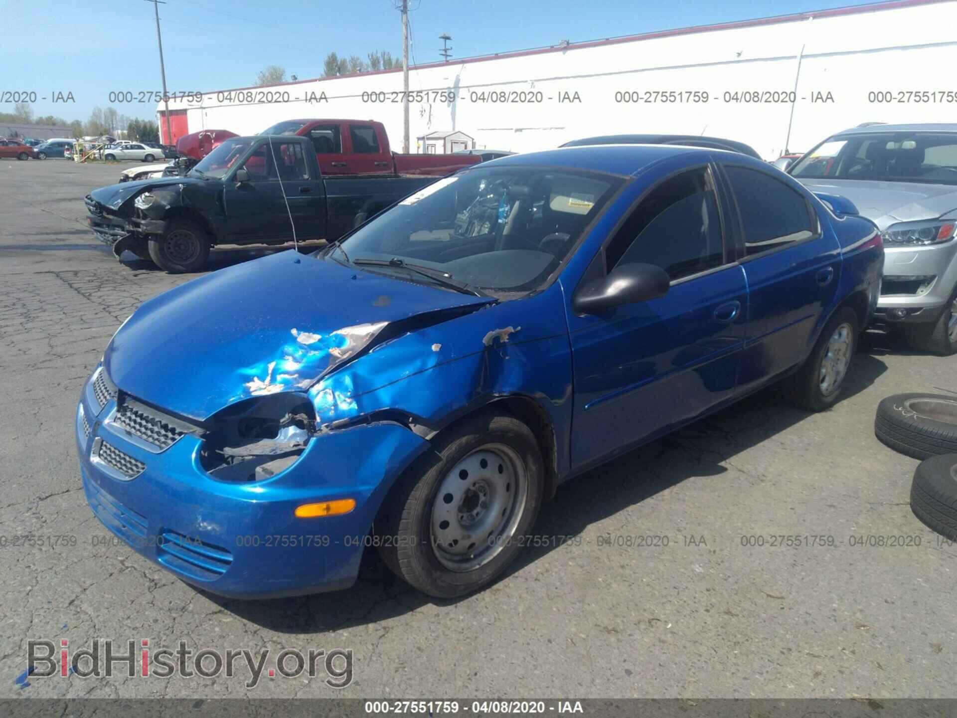 2004 DODGE NEON - VIN: 1B3ES56C74D565179 - Фото 2