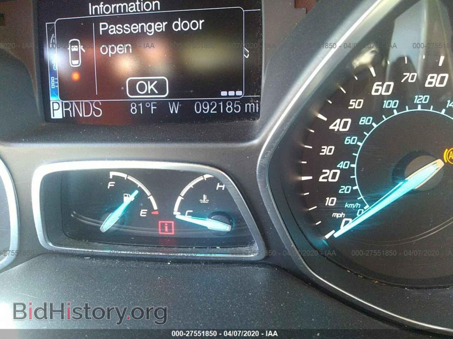 2013 FORD ESCAPE - VIN: 1FMCU0H97DUA41160 - Фото 7