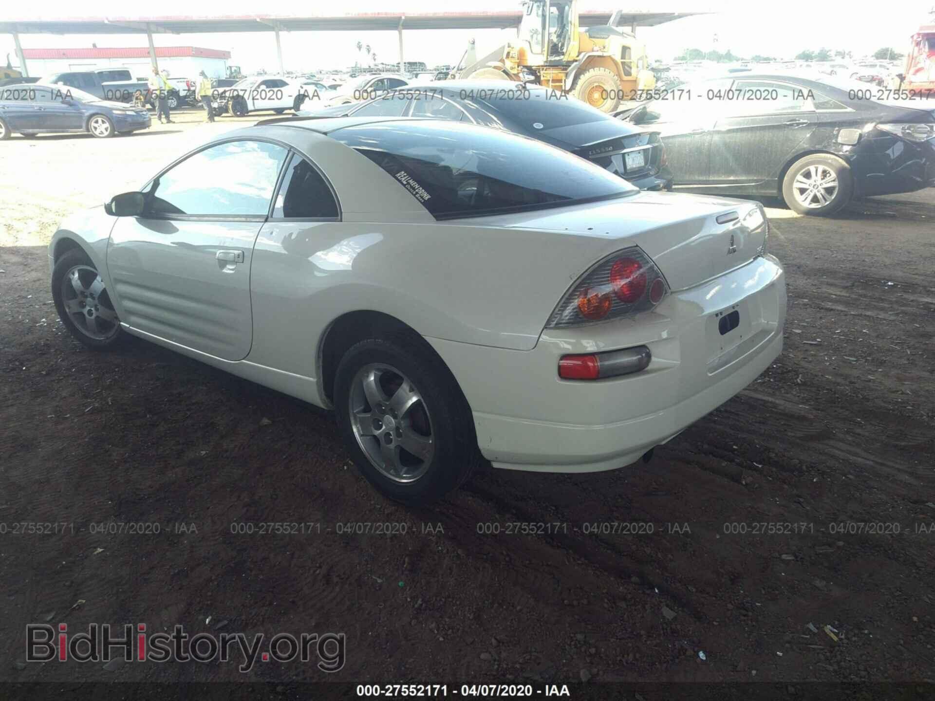 2003 MITSUBISHI ECLIPSE - VIN: 4A3AC44G13E159124 - Фото 3