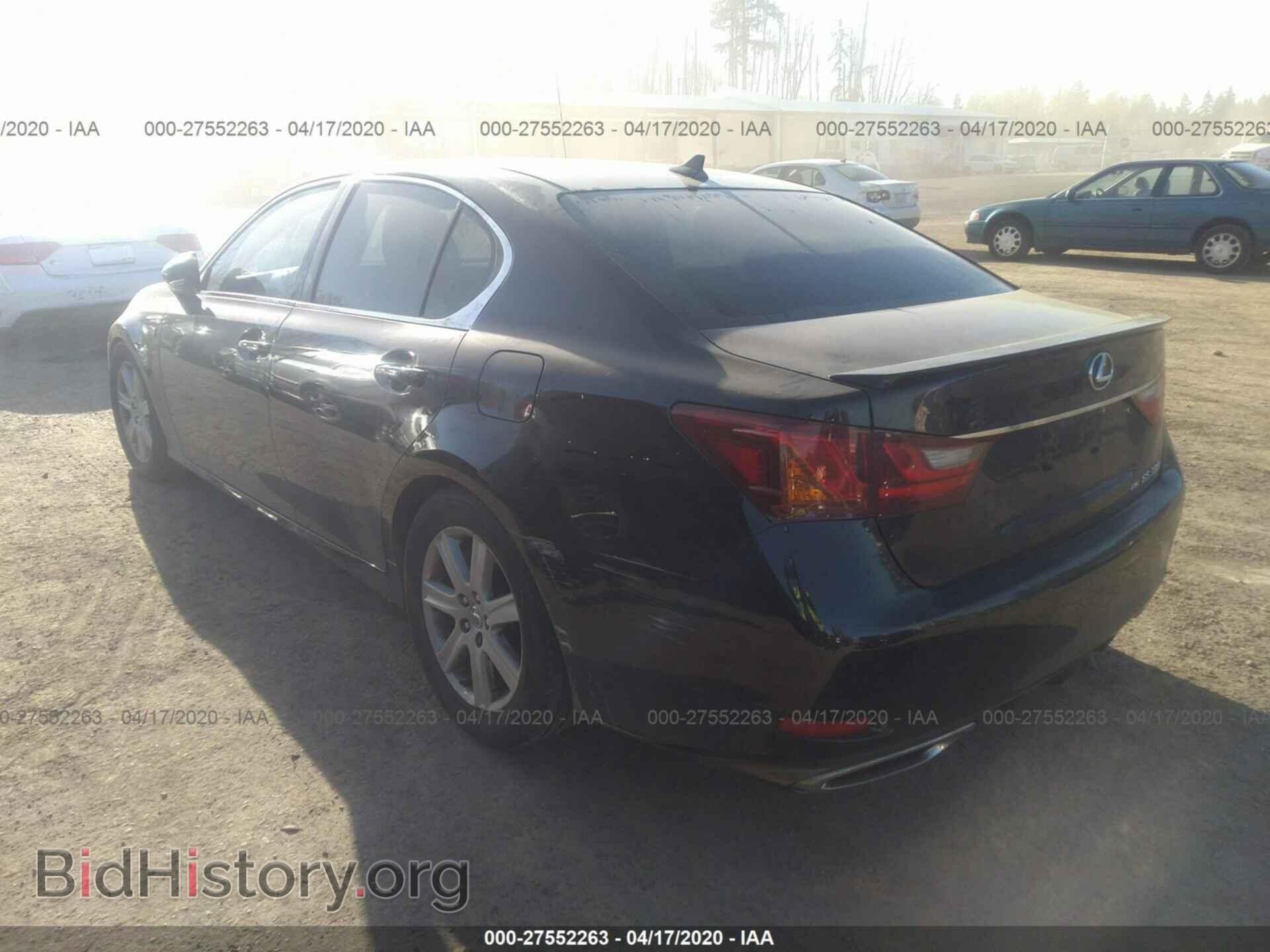 2014 LEXUS GS 350 - VIN: JTHCE1BL8E5027399 - Фото 3