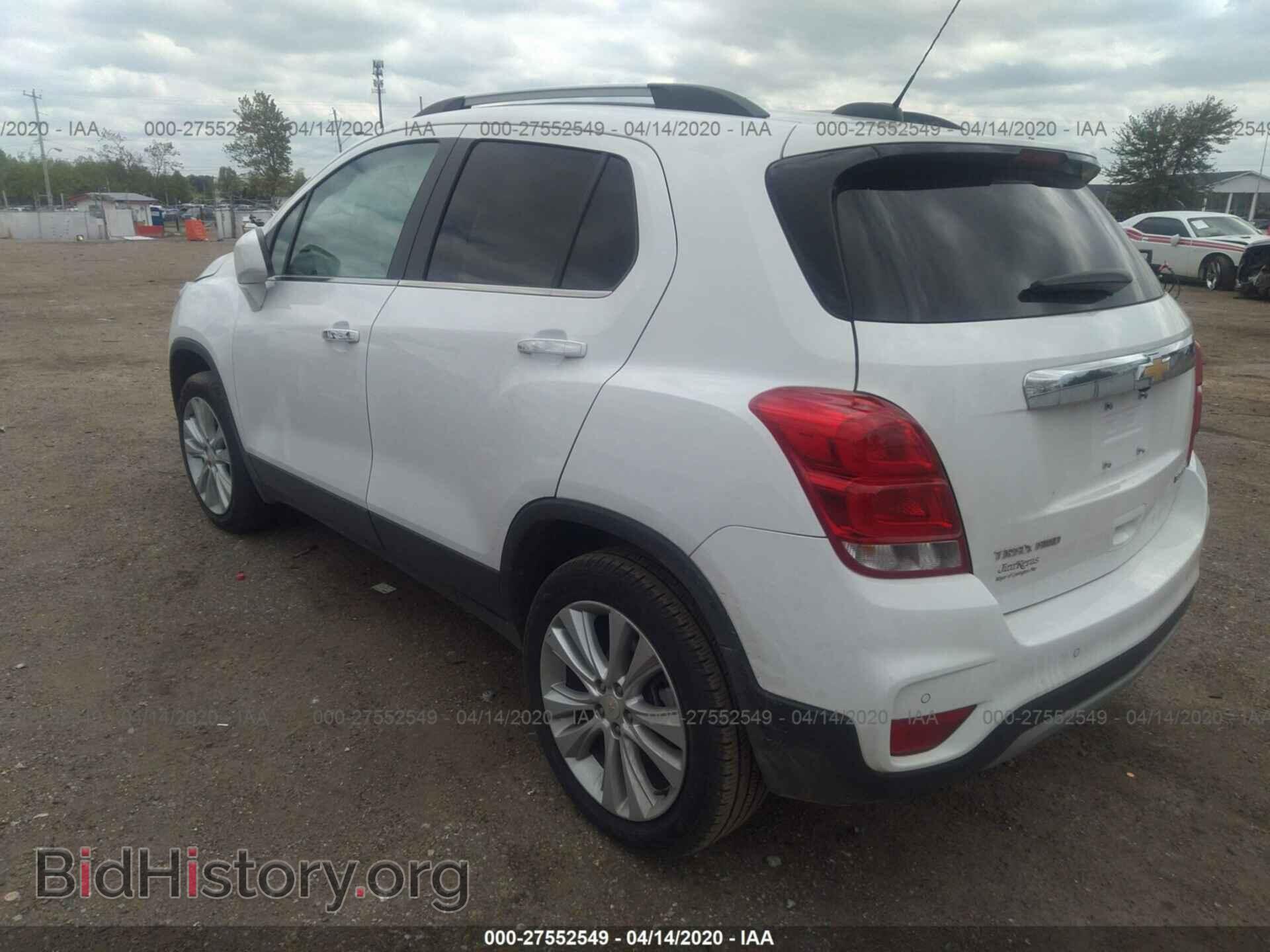 2019 CHEVROLET TRAX - VIN: 3GNCJRSB2KL326408 - Фото 3