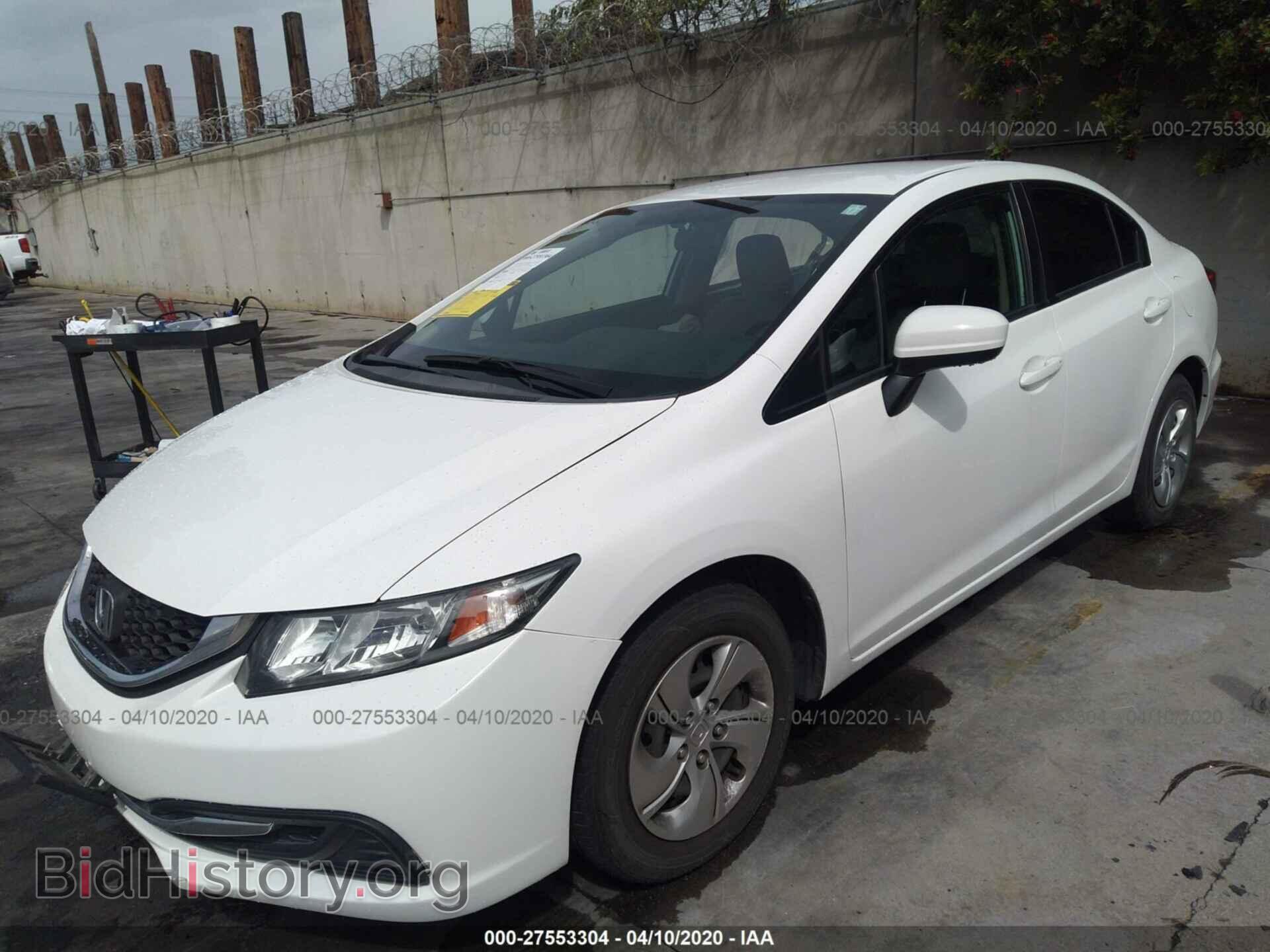 2014 HONDA CIVIC - VIN: 19XFB2F52EE246467 - Фото 2