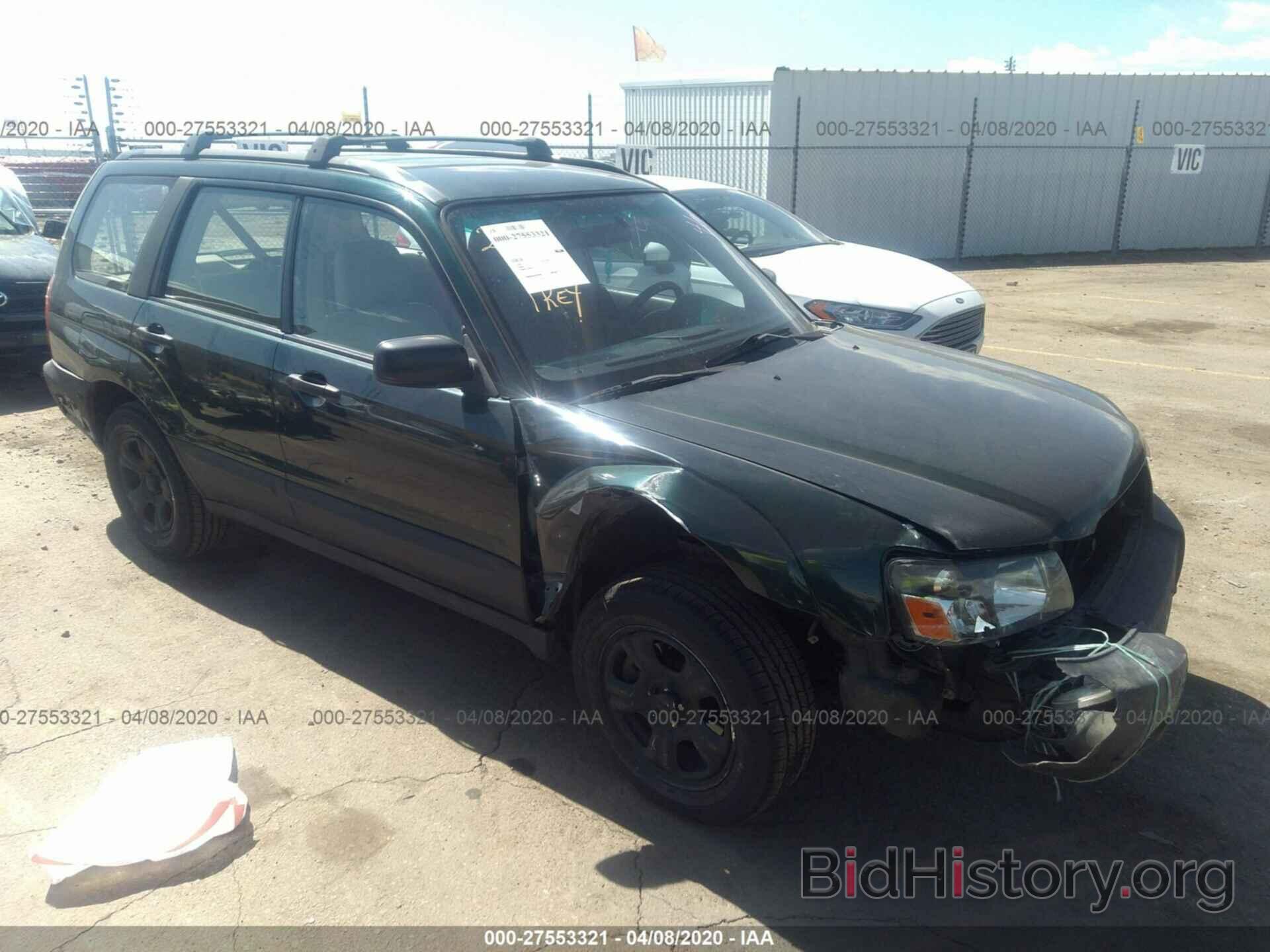 Photo JF1SG63625H****** - SUBARU FORESTER 2005