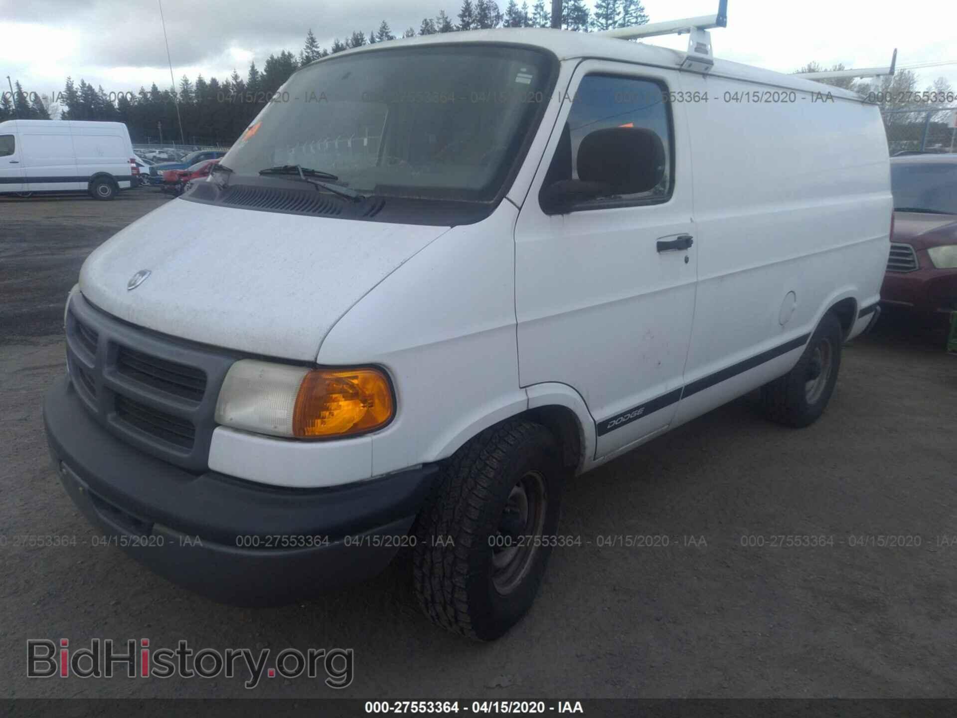 1999 DODGE RAM VAN - VIN: 2B7HB11X6XK501367 - Фото 2