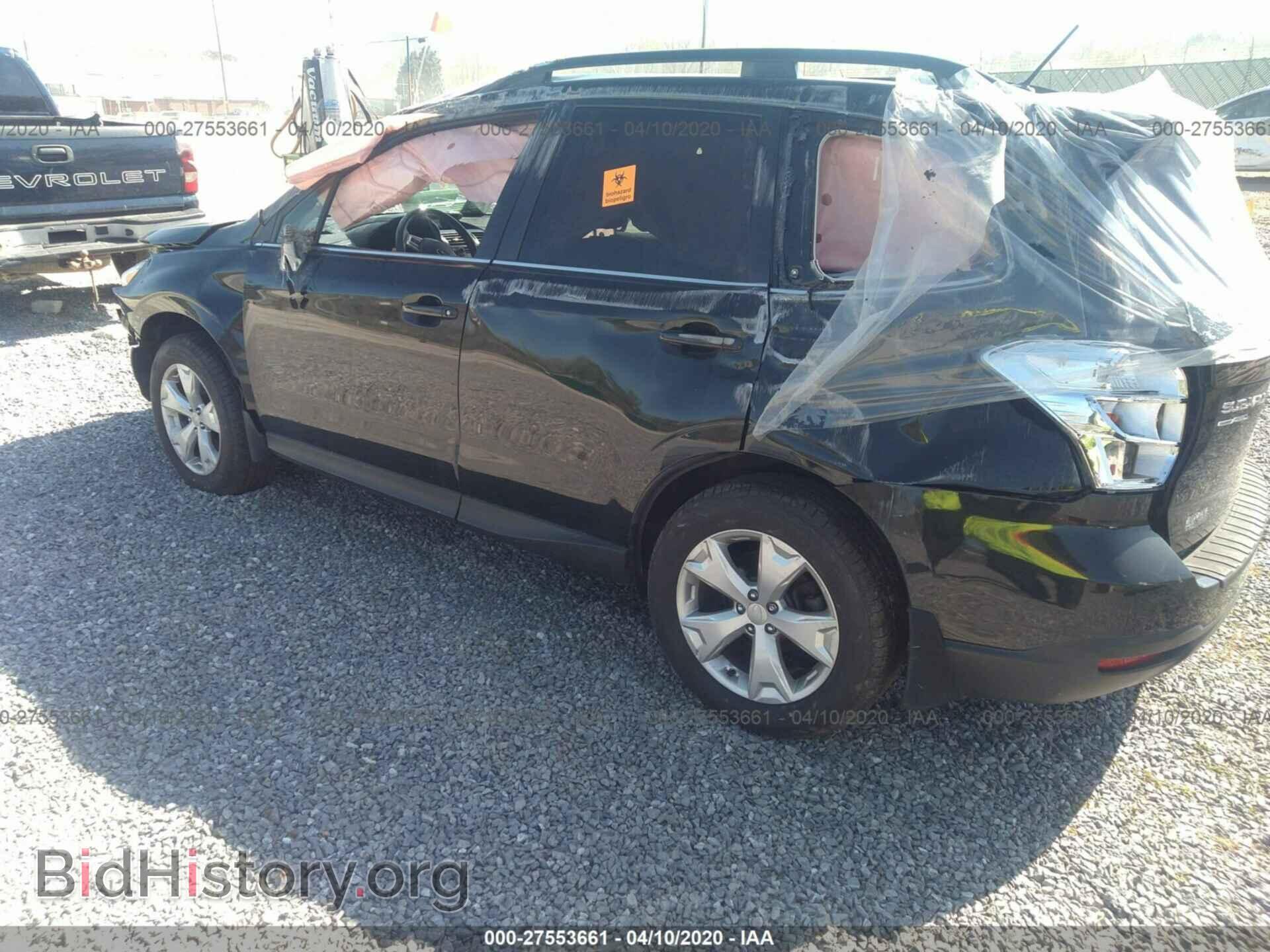2014 SUBARU FORESTER - VIN: JF2SJAMC6EH547185 - Фото 3