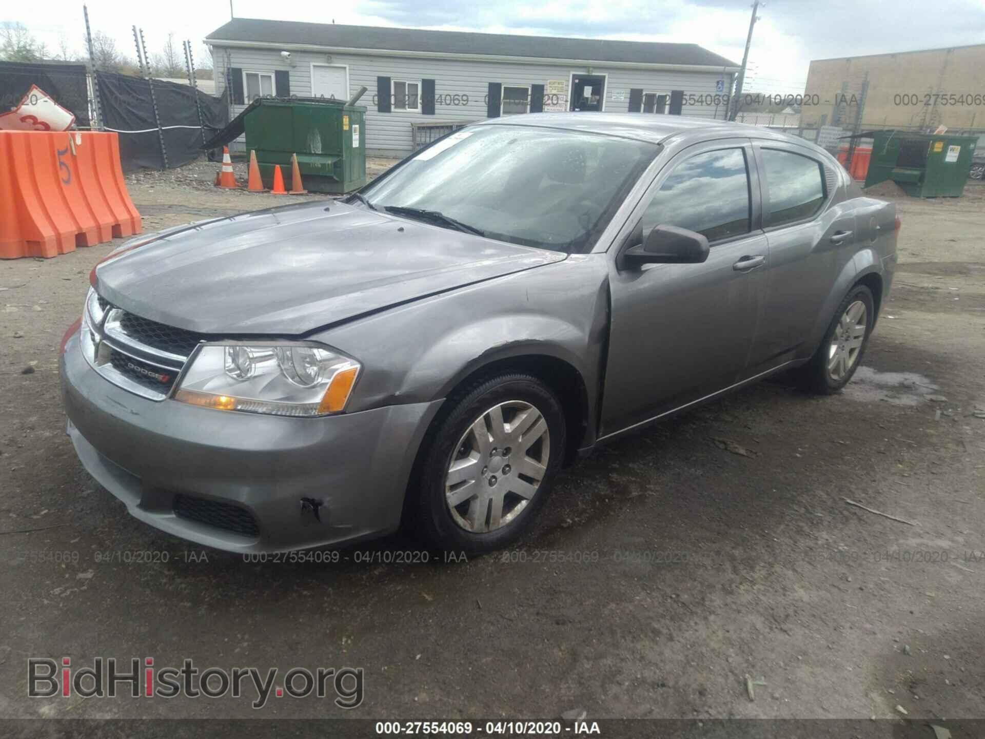 2013 DODGE AVENGER - VIN: 1C3CDZAB1DN554750 - Фото 2