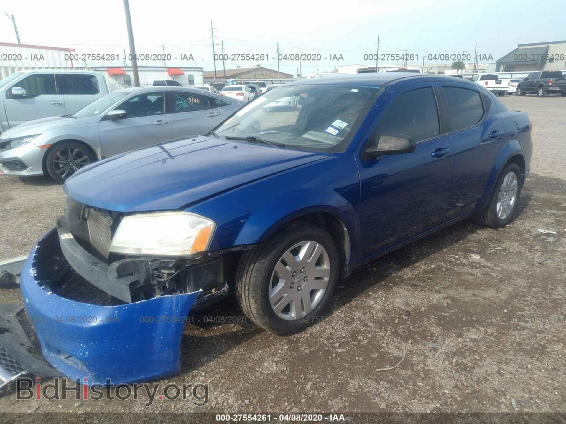 2013 DODGE AVENGER - VIN: 1C3CDZAB1DN645601 - Фото 2