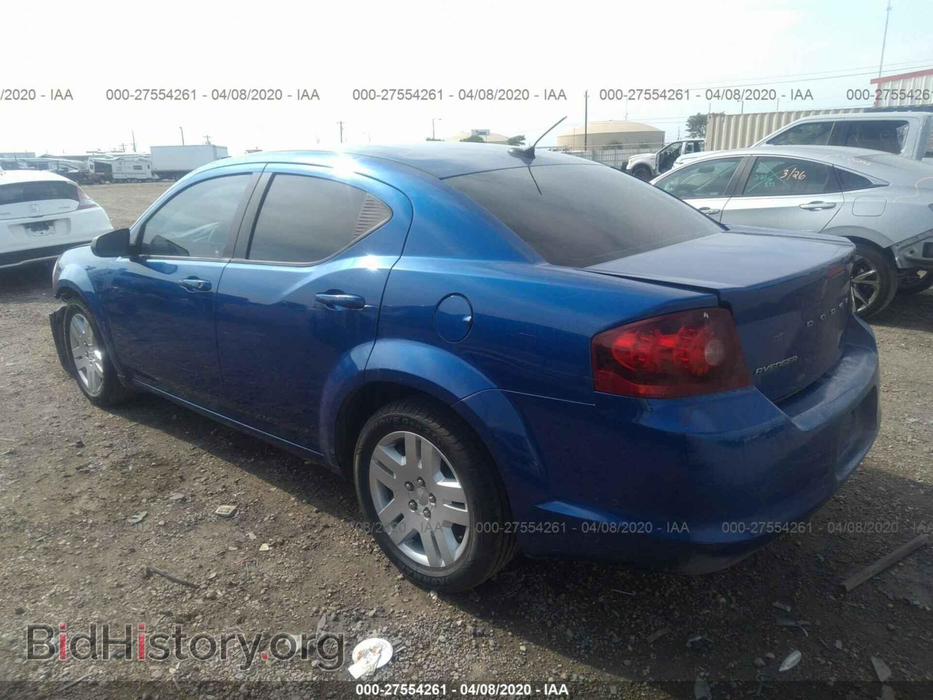 2013 DODGE AVENGER - VIN: 1C3CDZAB1DN645601 - Фото 3