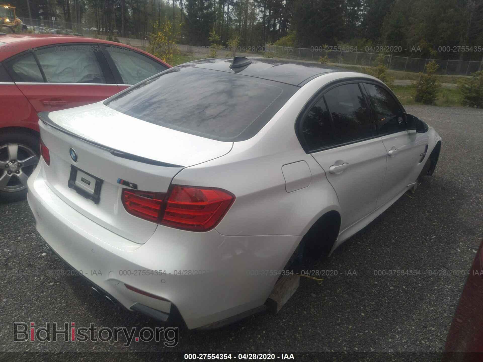 2015 BMW M3 - VIN: WBS3C9C56FP803369 - Фото 4