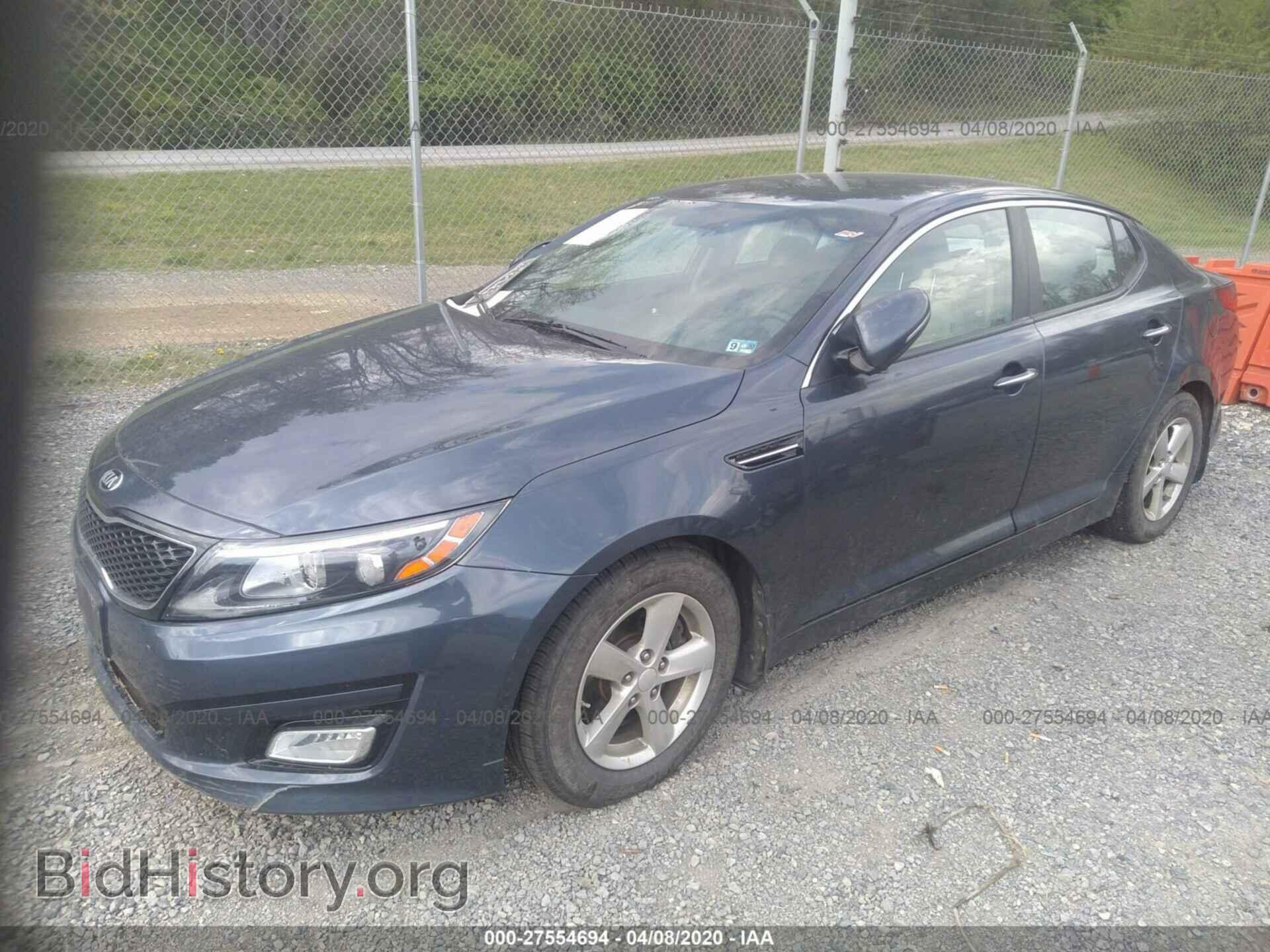 2015 KIA OPTIMA - VIN: KNAGM4A72F5587347 - Photo 2