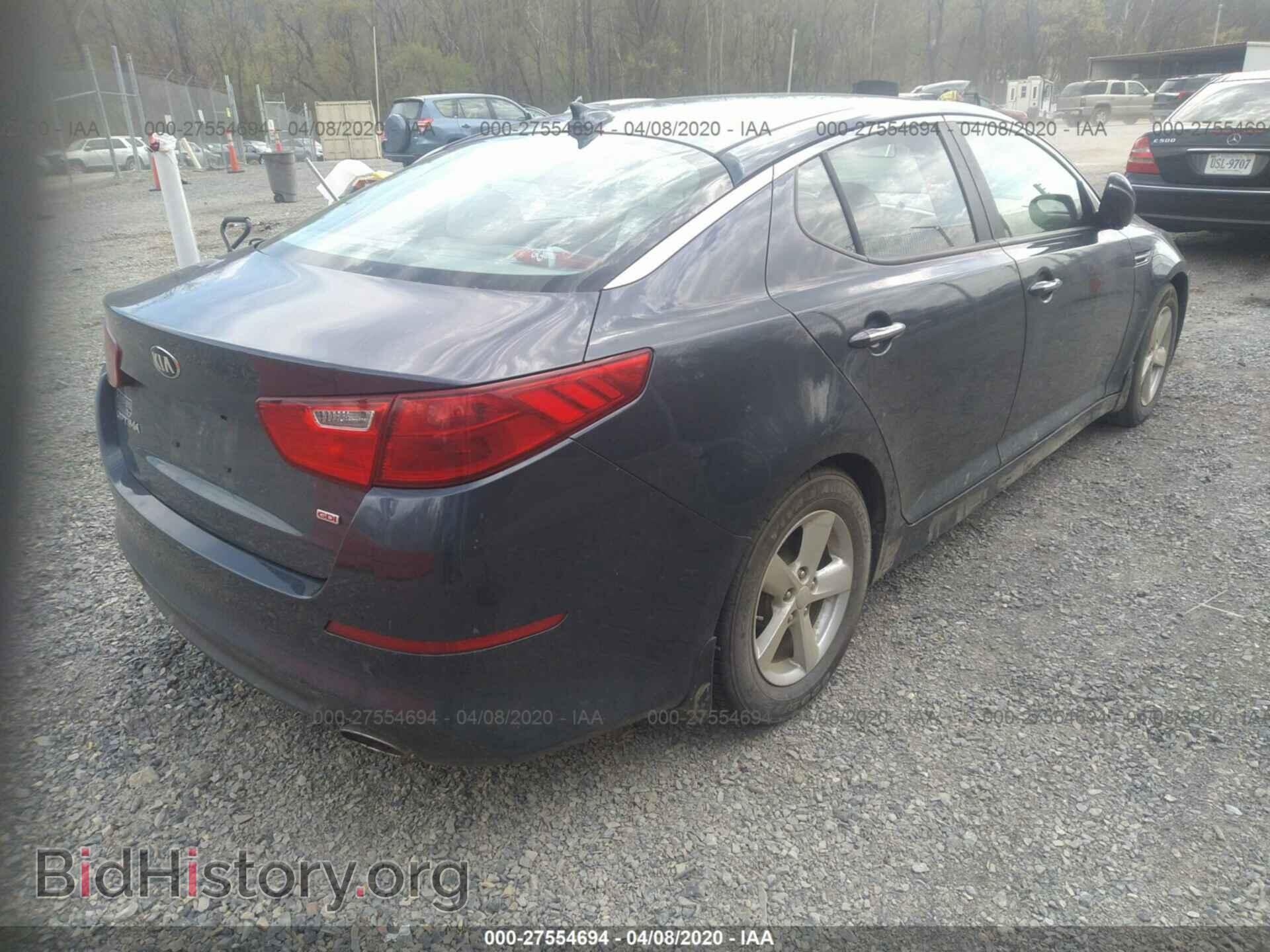 2015 KIA OPTIMA - VIN: KNAGM4A72F5587347 - Photo 4