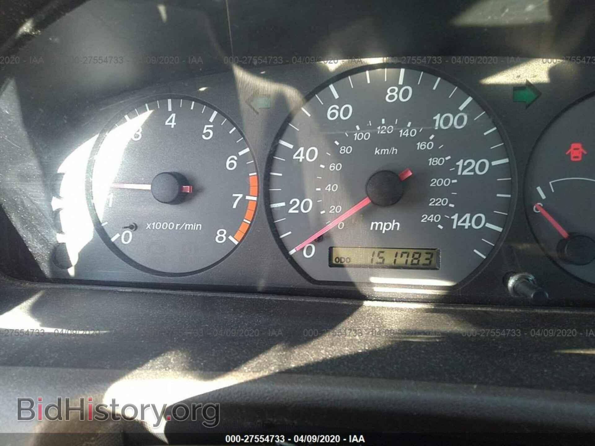 2000 MAZDA 626 - VIN: 1YVGF22C8Y5100694 - Фото 7