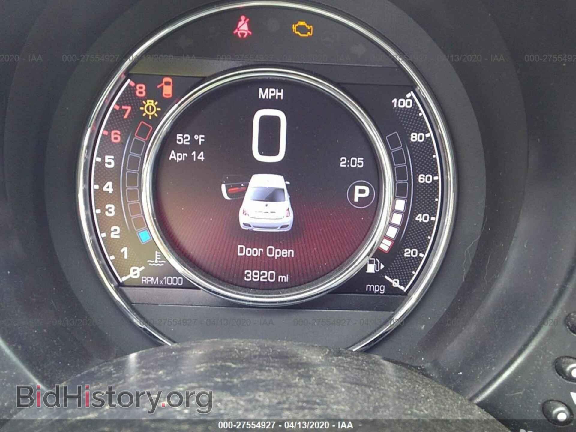 2019 FIAT 500 - VIN: 3C3CFFKH7KT863132 - Фото 7