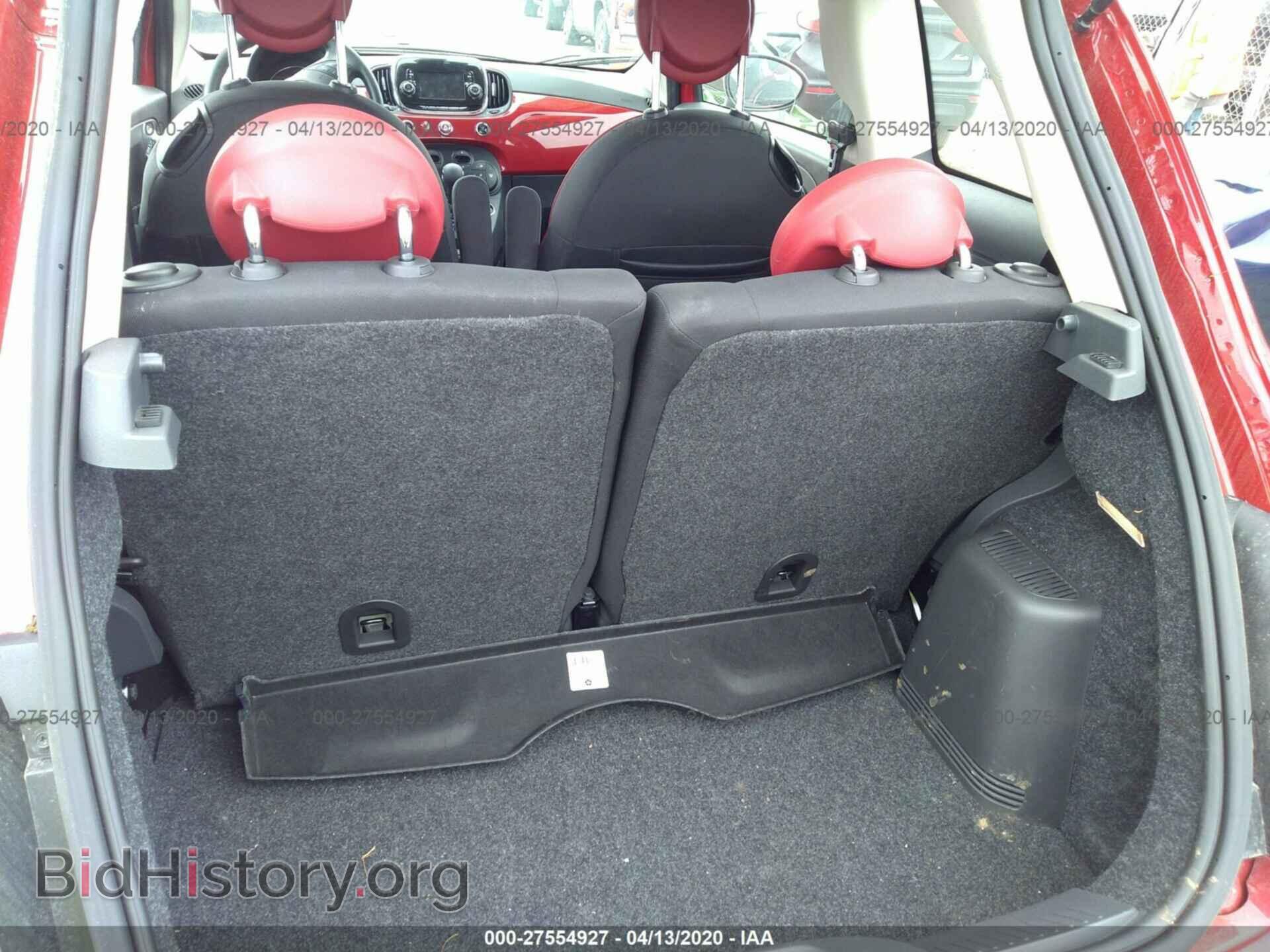 2019 FIAT 500 - VIN: 3C3CFFKH7KT863132 - Фото 8