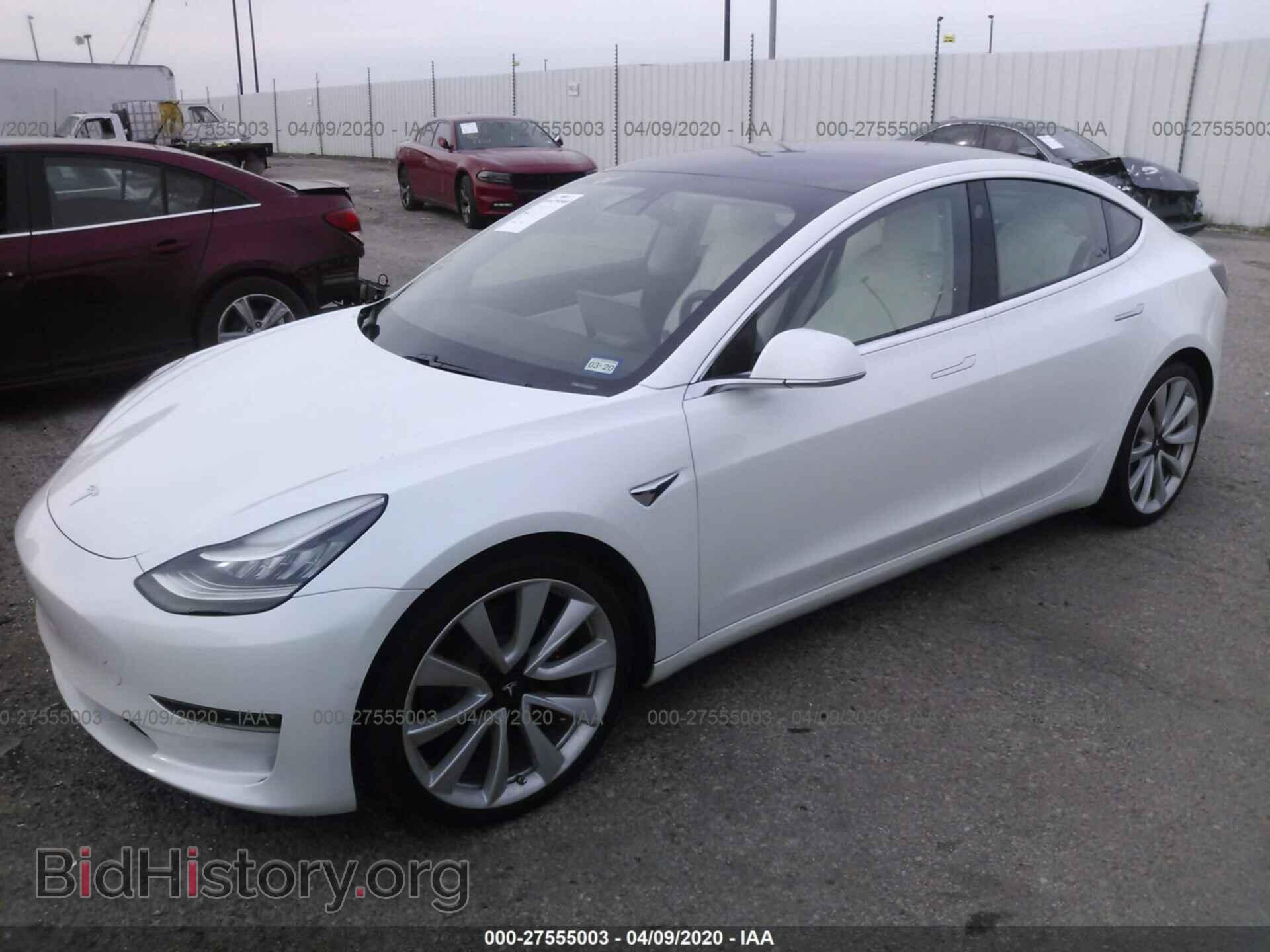 2019 TESLA MODEL 3 - VIN: 5YJ3E1EBXKF214108 - Photo 2