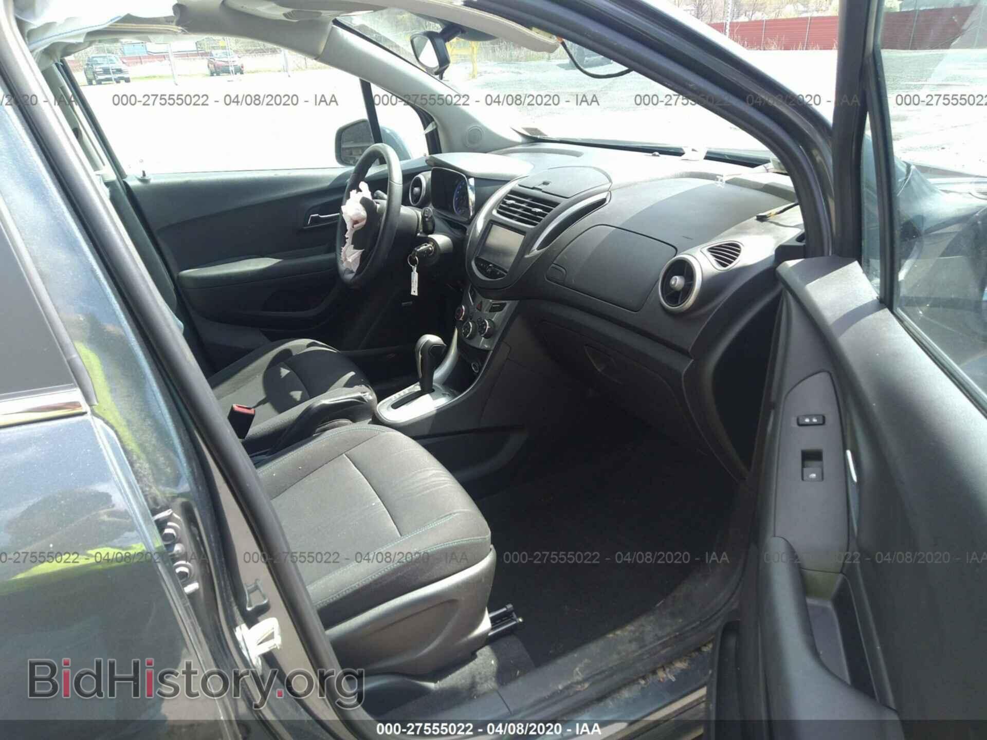 2016 CHEVROLET TRAX - VIN: 3GNCJPSB5GL258018 - Фото 5