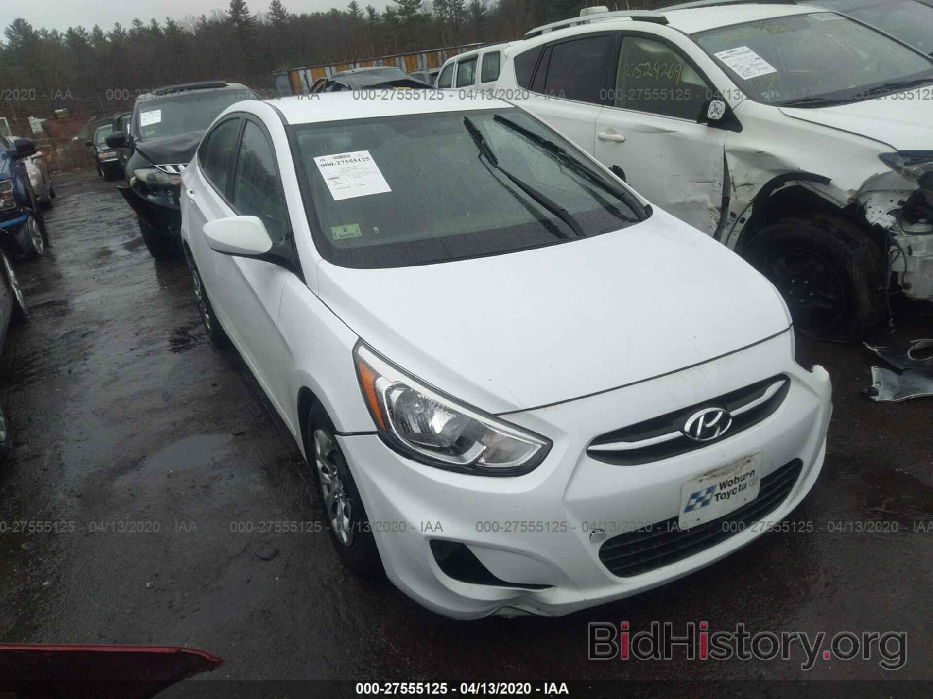 Photo KMHCT4AEXHU186703 - HYUNDAI ACCENT 2017