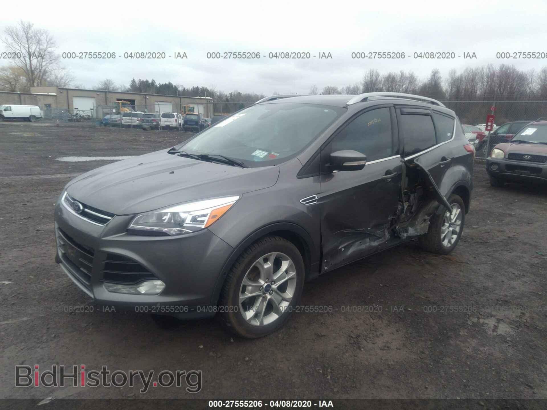 2014 FORD ESCAPE - VIN: 1FMCU9JX4EUB58127 - Фото 2
