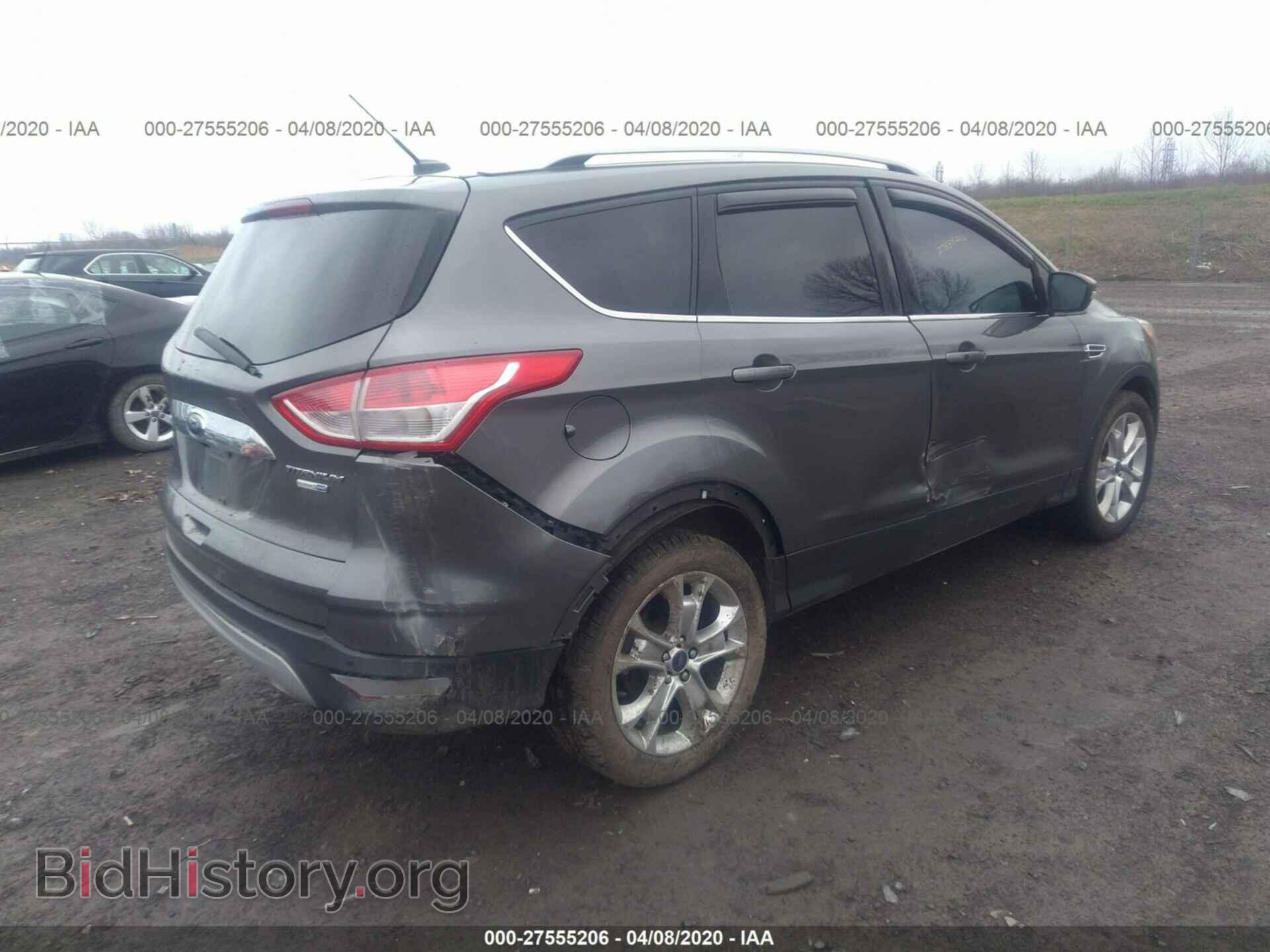 2014 FORD ESCAPE - VIN: 1FMCU9JX4EUB58127 - Фото 4