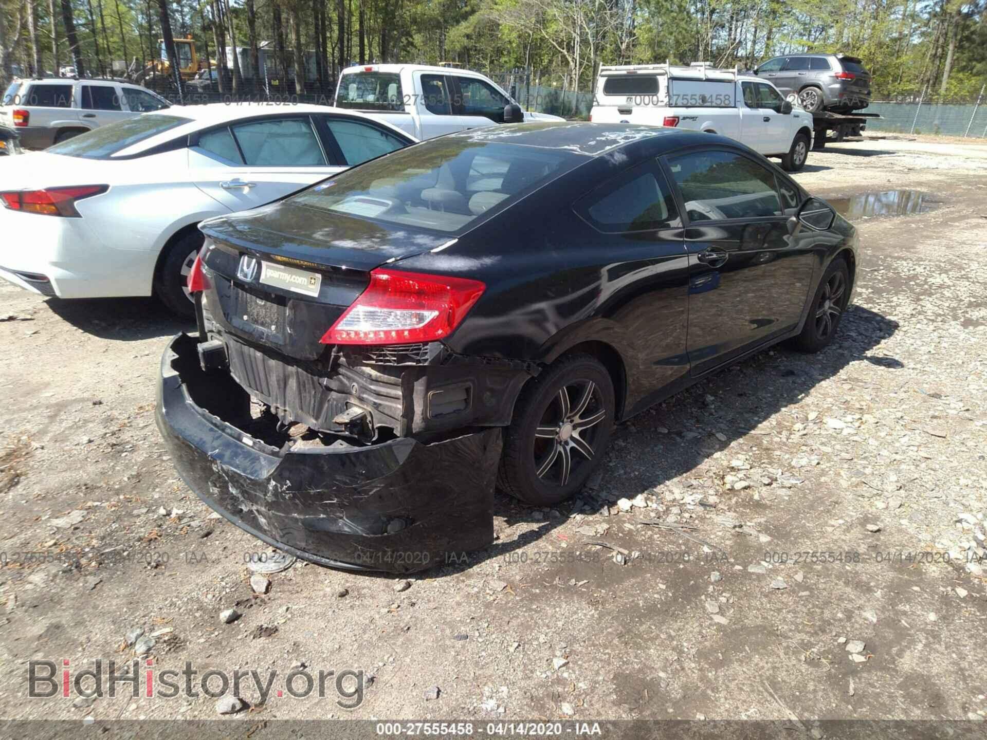 2012 HONDA CIVIC - VIN: 2HGFG3B54CH559326 - Фото 4