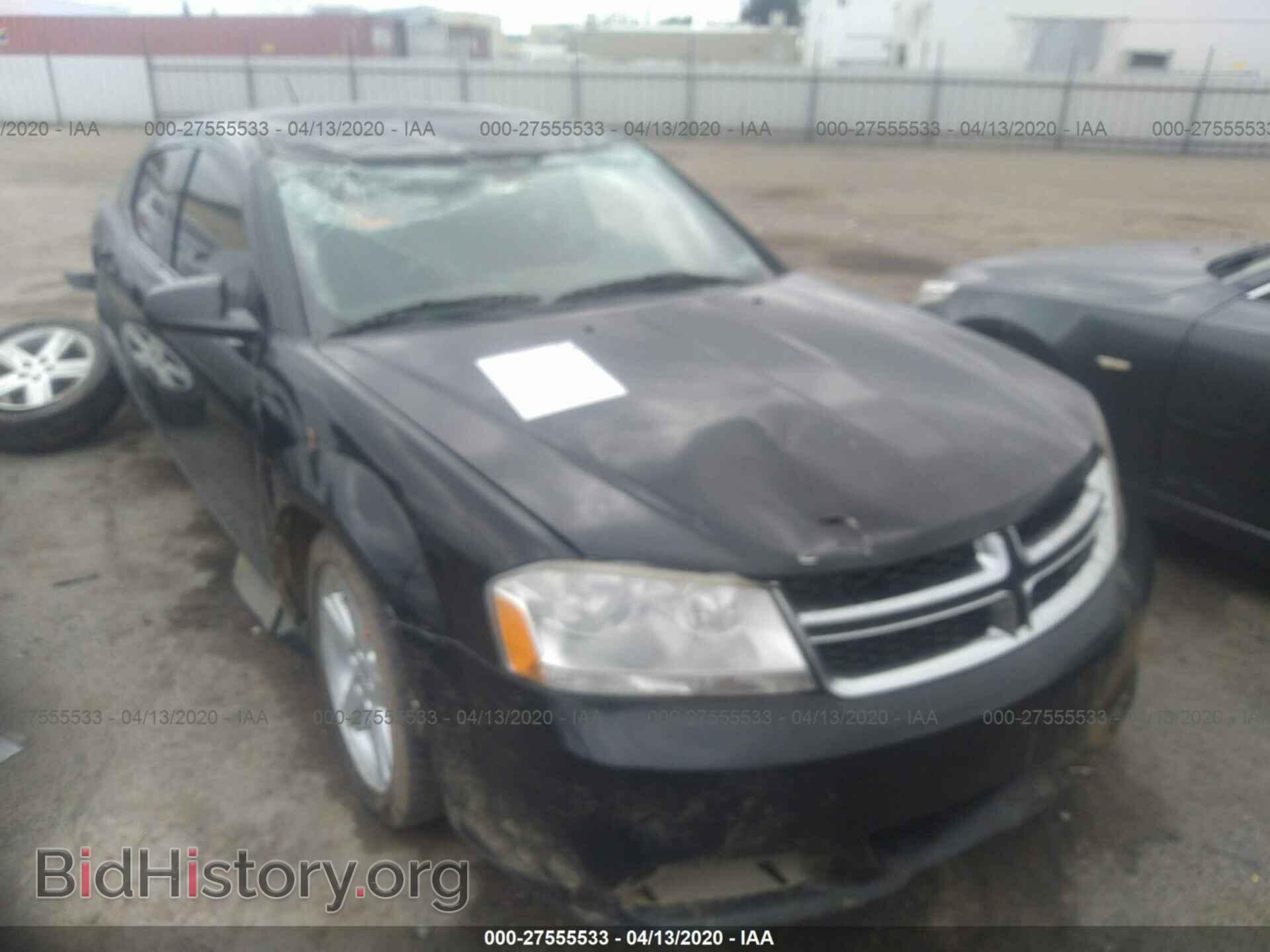 Фотография 1C3CDZAB7DN644291 - DODGE AVENGER 2013