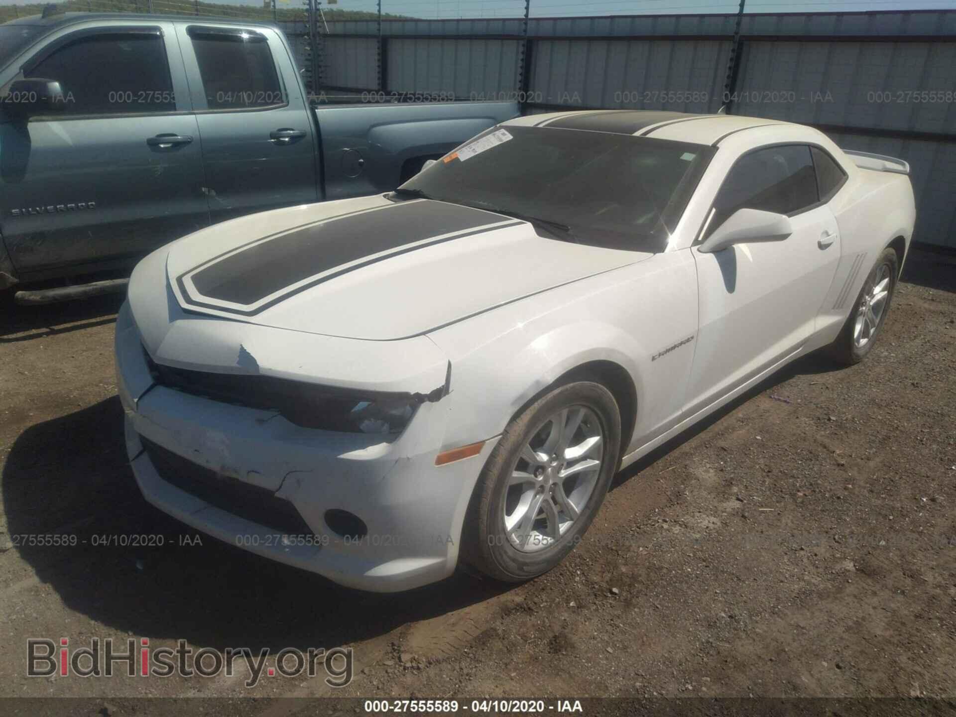 2014 CHEVROLET CAMARO - VIN: 2G1FA1E33E9123975 - Фото 2