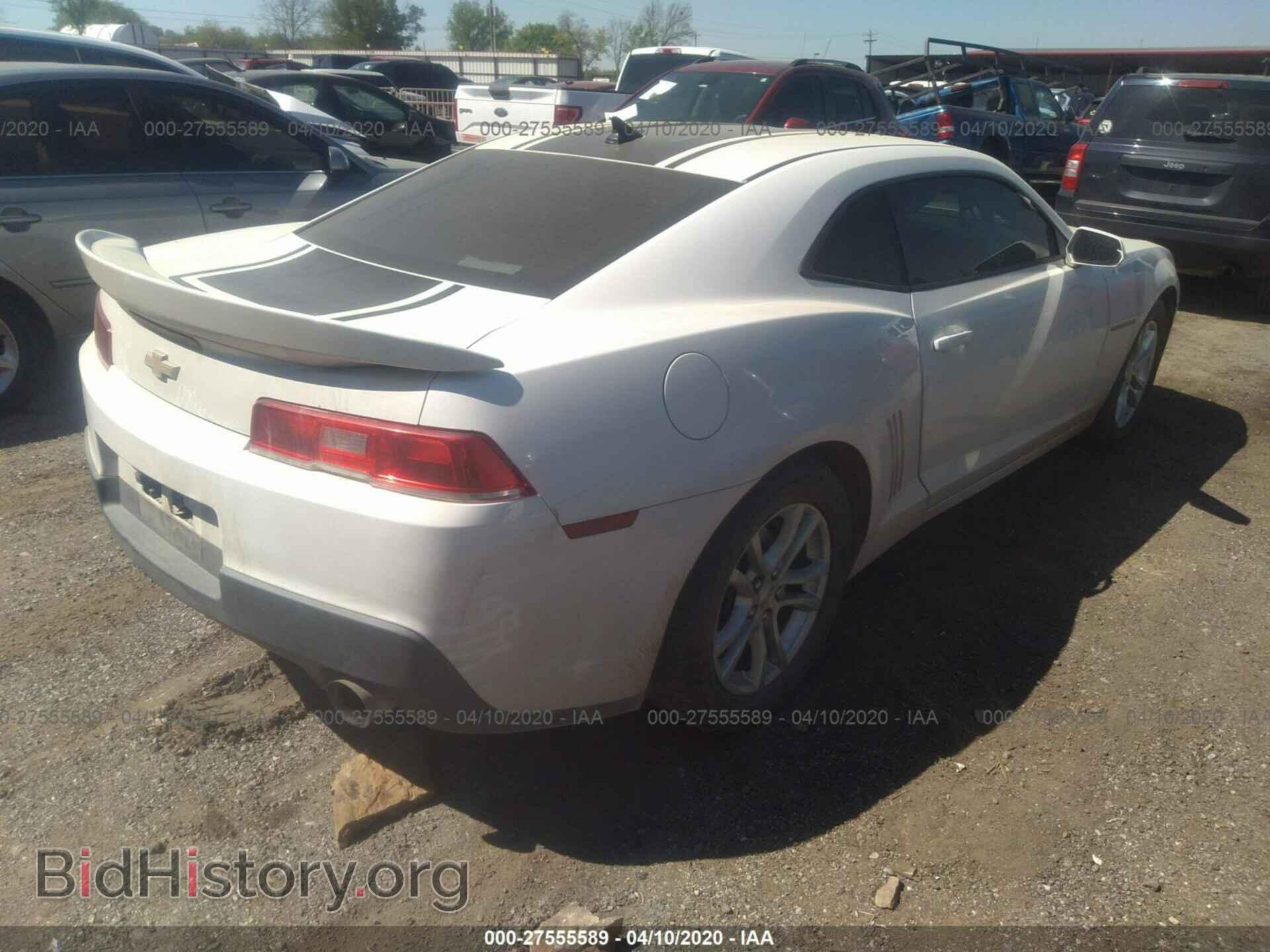 2014 CHEVROLET CAMARO - VIN: 2G1FA1E33E9123975 - Фото 4