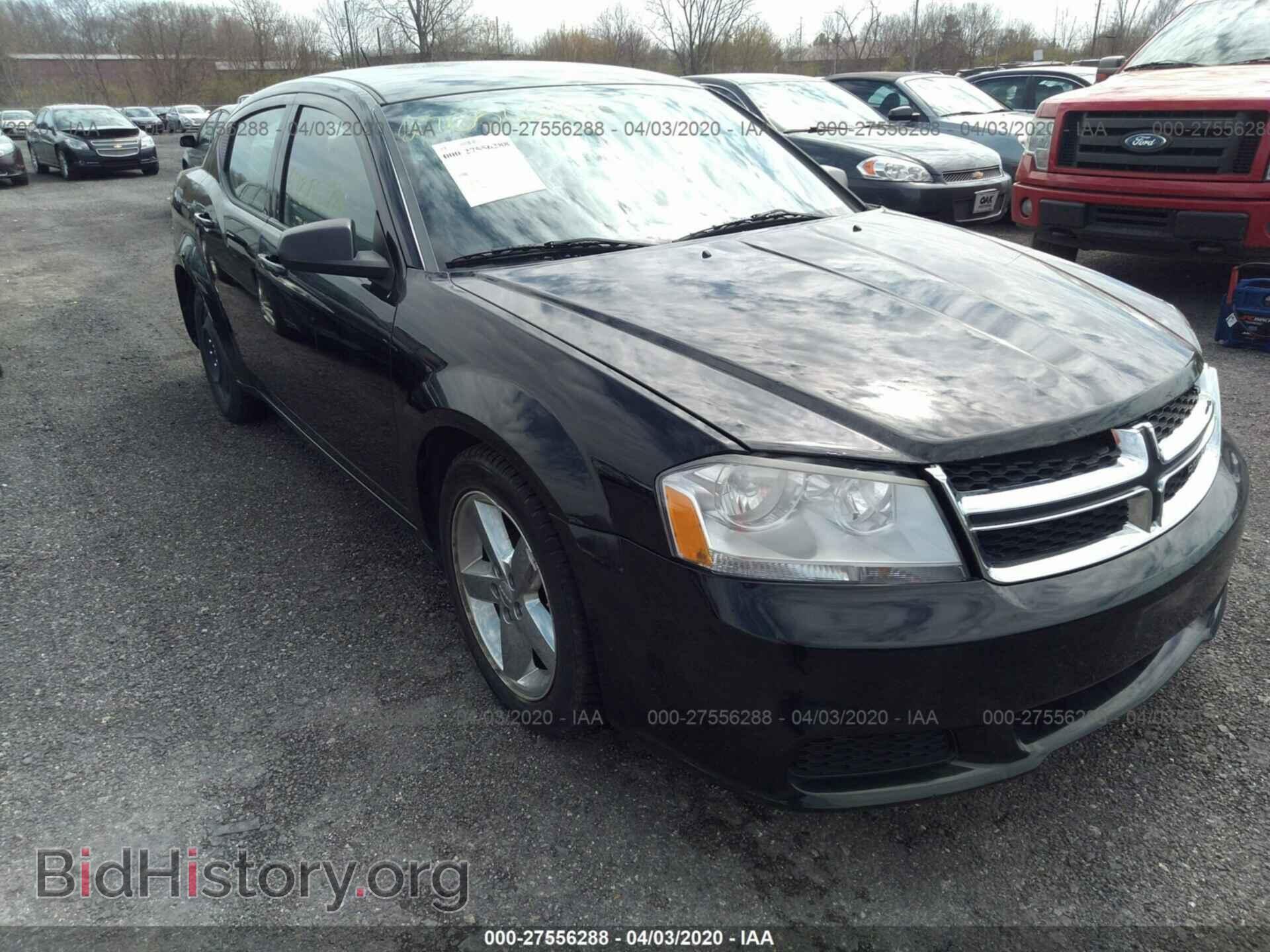 Фотография 1C3CDZAB7DN575943 - DODGE AVENGER 2013