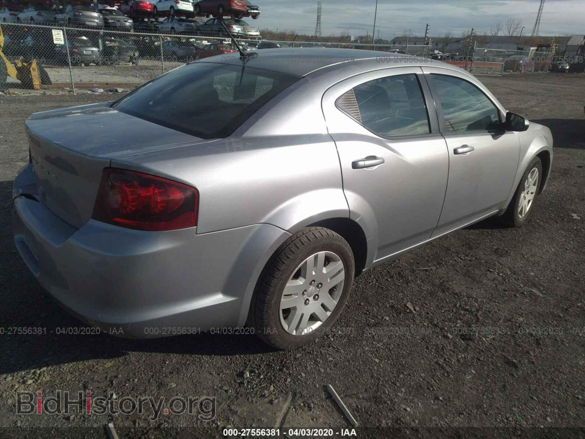 2013 DODGE AVENGER - VIN: 1C3CDZAG5DN748337 - Фото 4