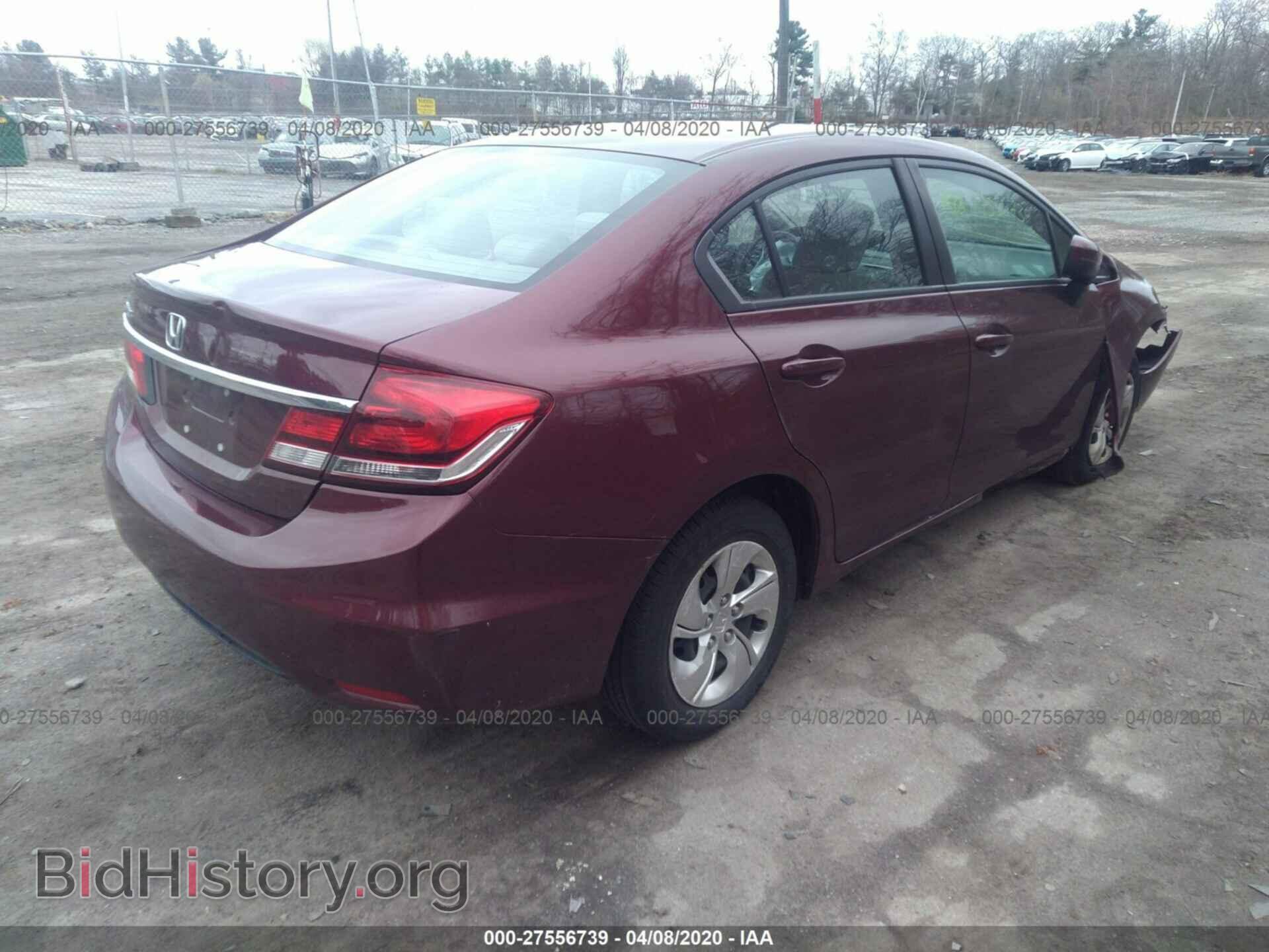 2014 HONDA CIVIC - VIN: 2HGFB2F54EH508317 - Photo 4