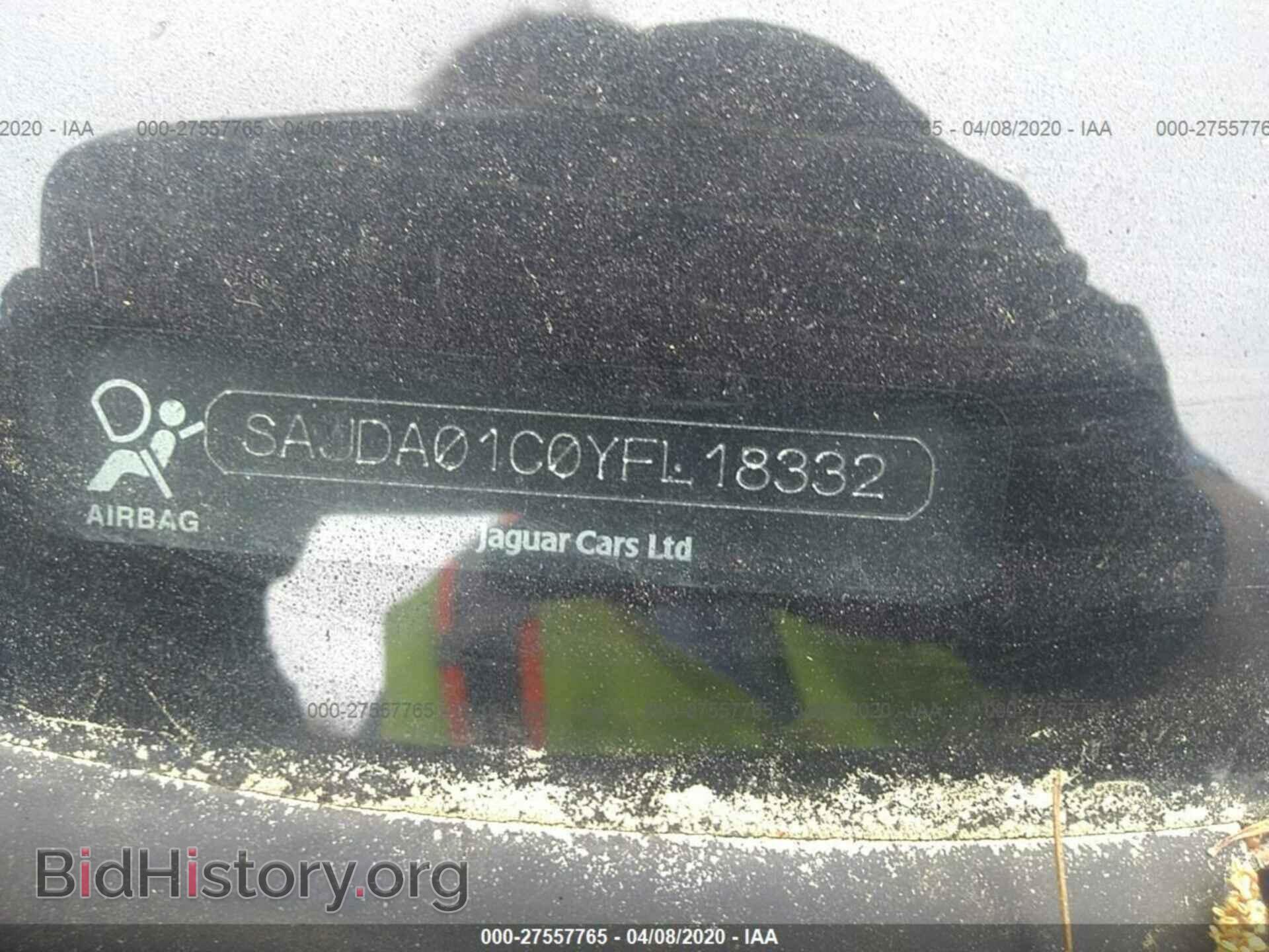 2000 JAGUAR S-TYPE - VIN: SAJDA01C0YFL18332 - Фото 9